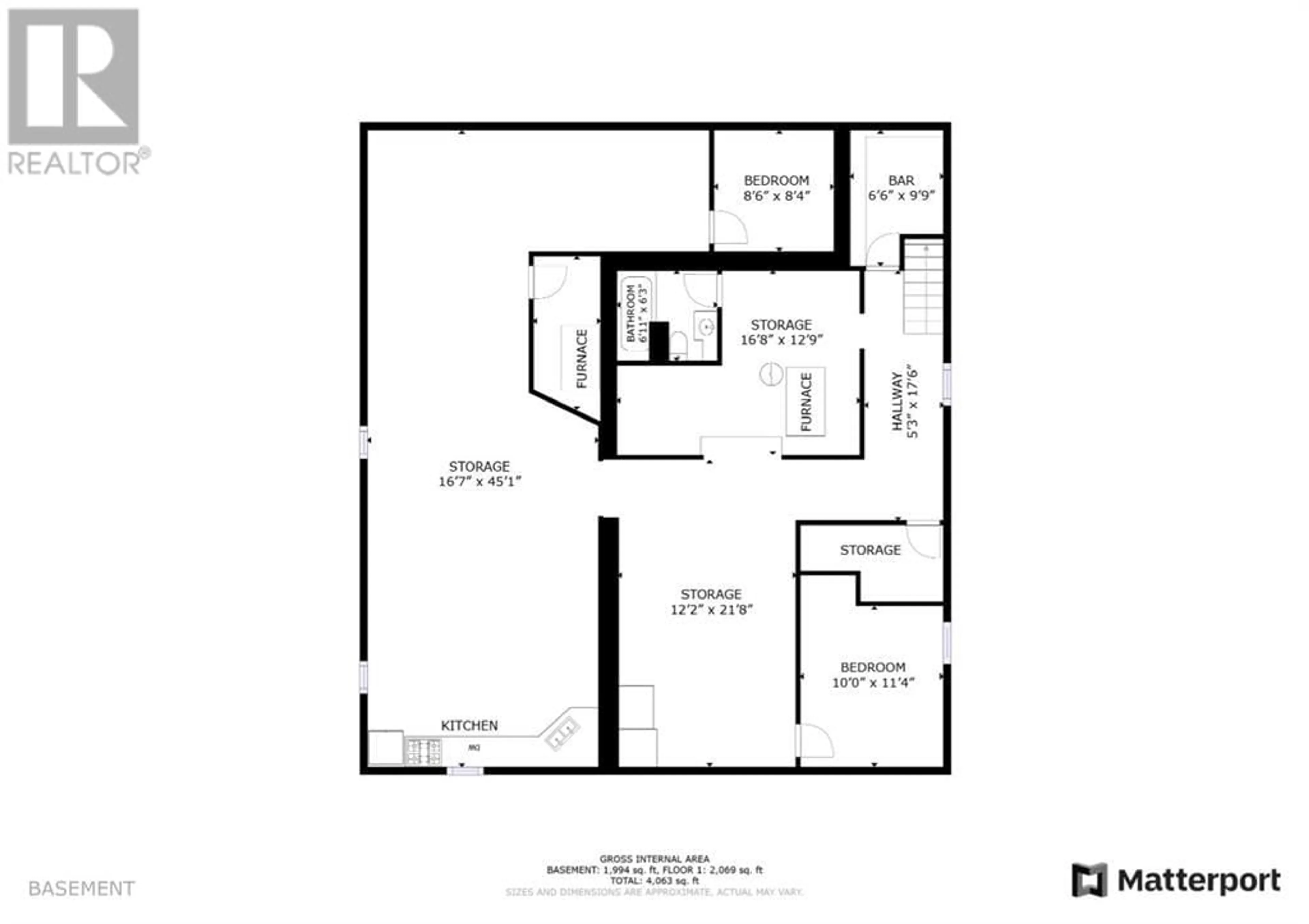 Floor plan for 110 4 Avenue, Bow Island Alberta T0K0G0
