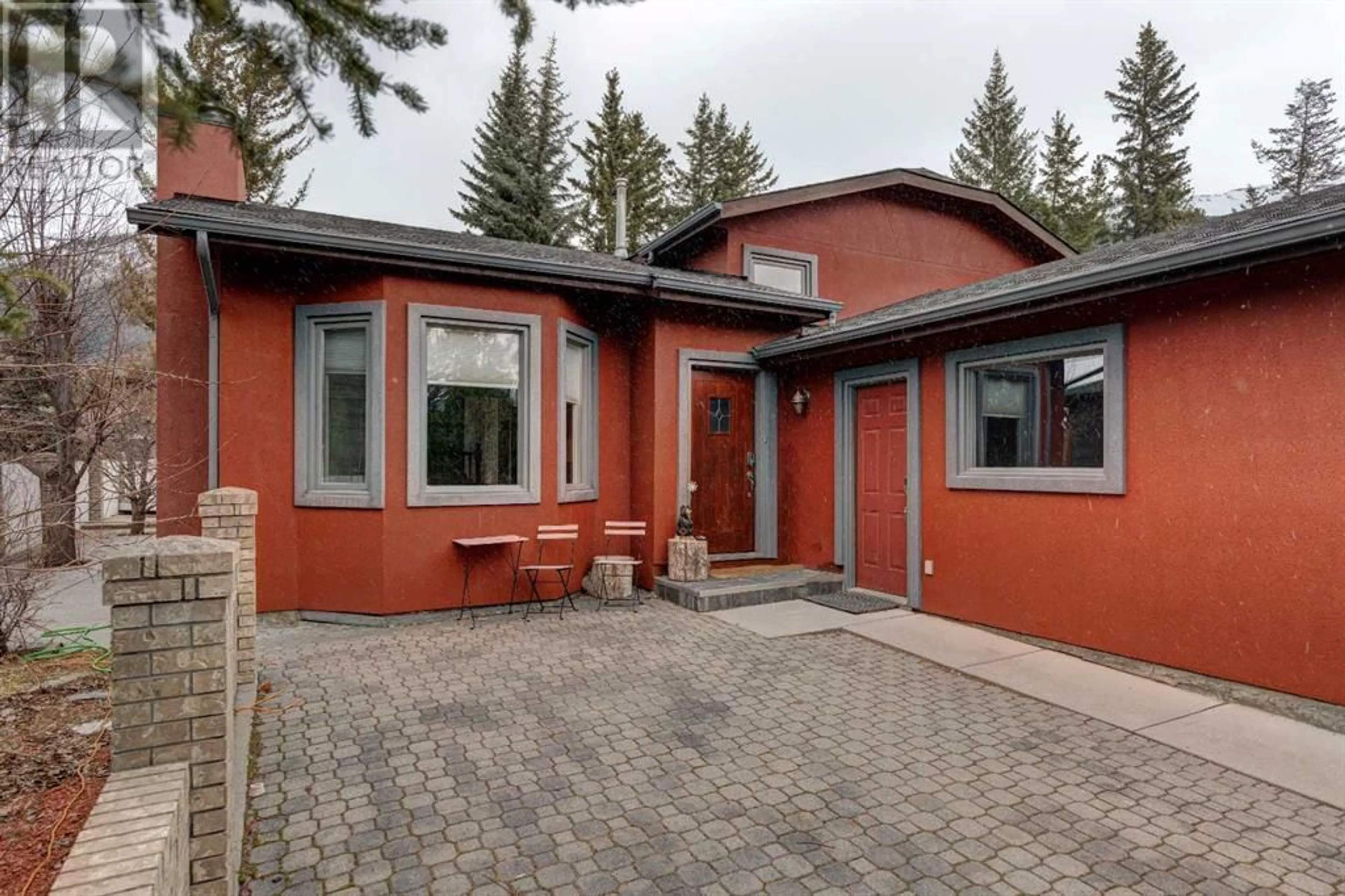 Home with brick exterior material for 161 Coyote Way, Canmore Alberta T1W1C4