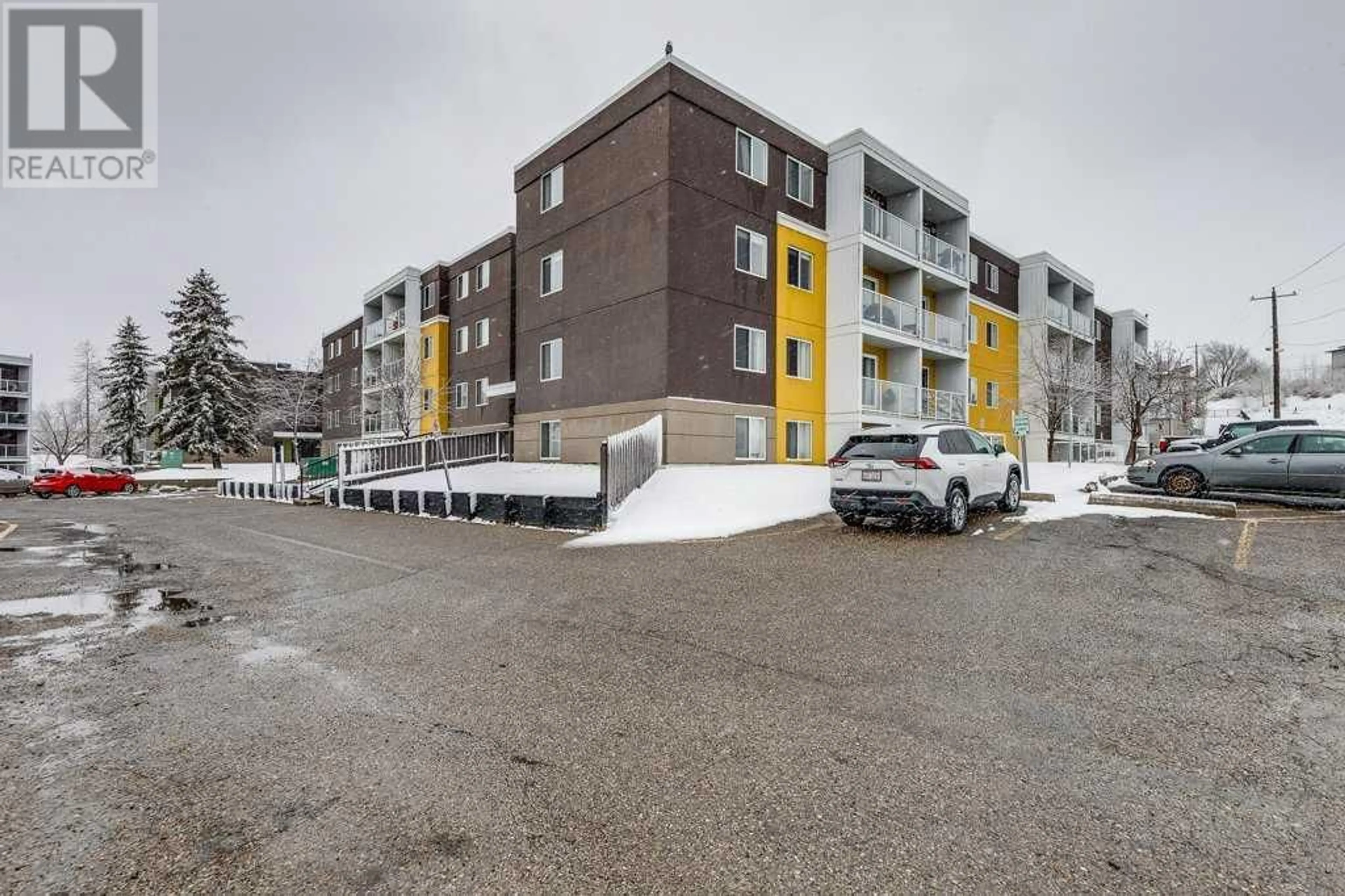 A pic from exterior of the house or condo for 412A 4455 Greenview Drive NE, Calgary Alberta T2E6M1