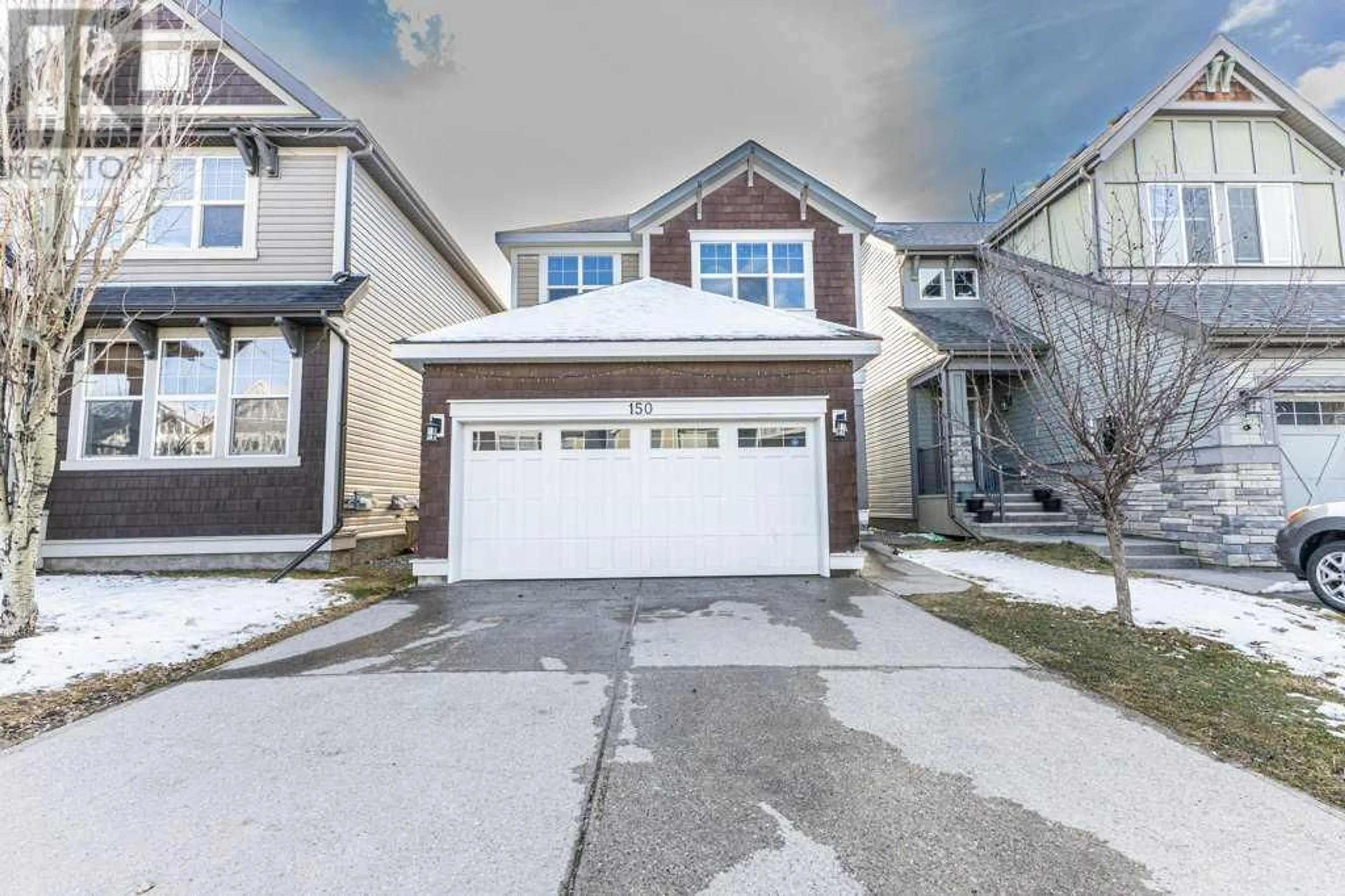 Frontside or backside of a home for 150 Skyview Point Crescent NE, Calgary Alberta T3N0M1