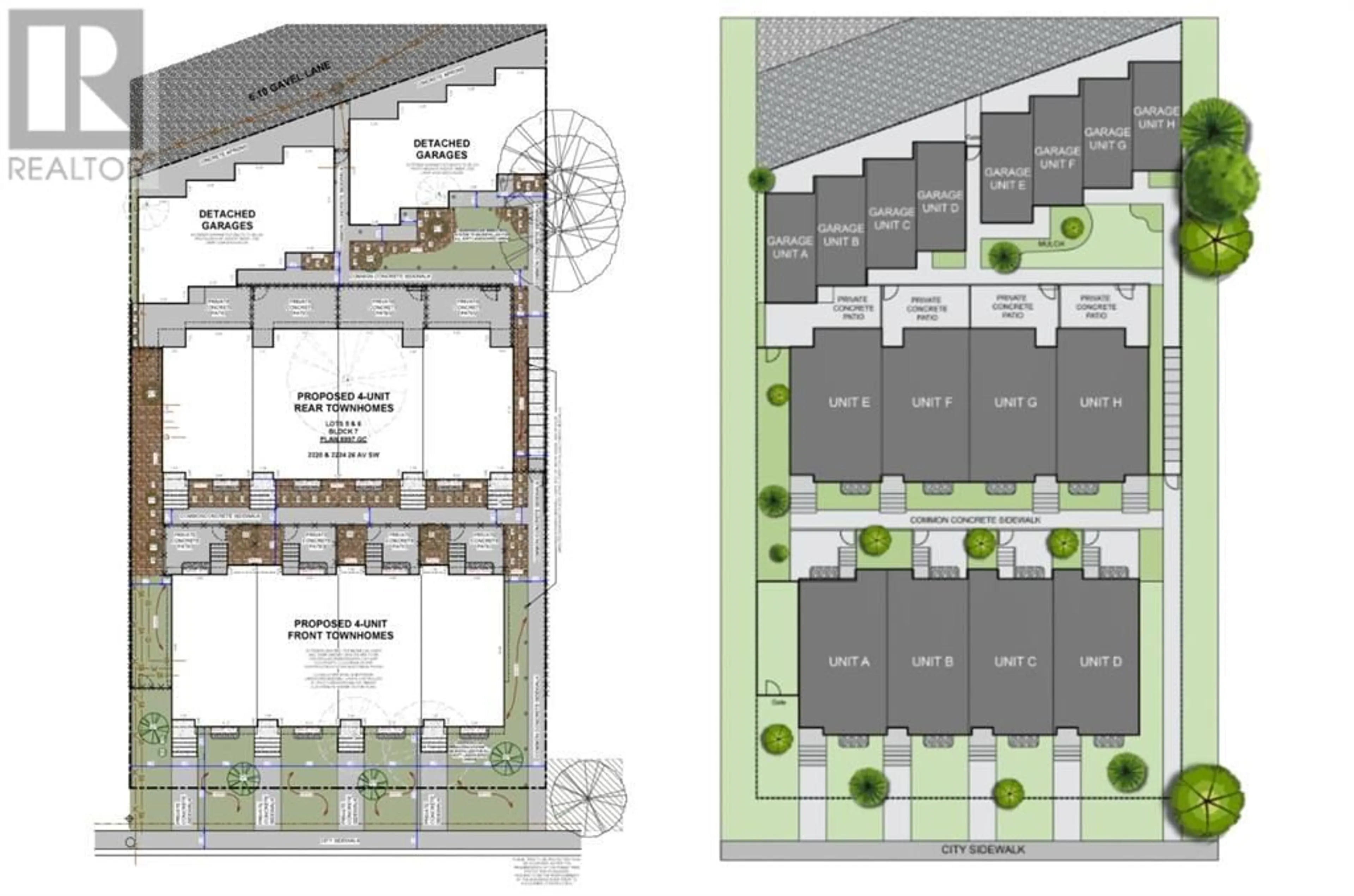 Floor plan for Unit E 4-2220 26 Avenue SW, Calgary Alberta T2T1E8
