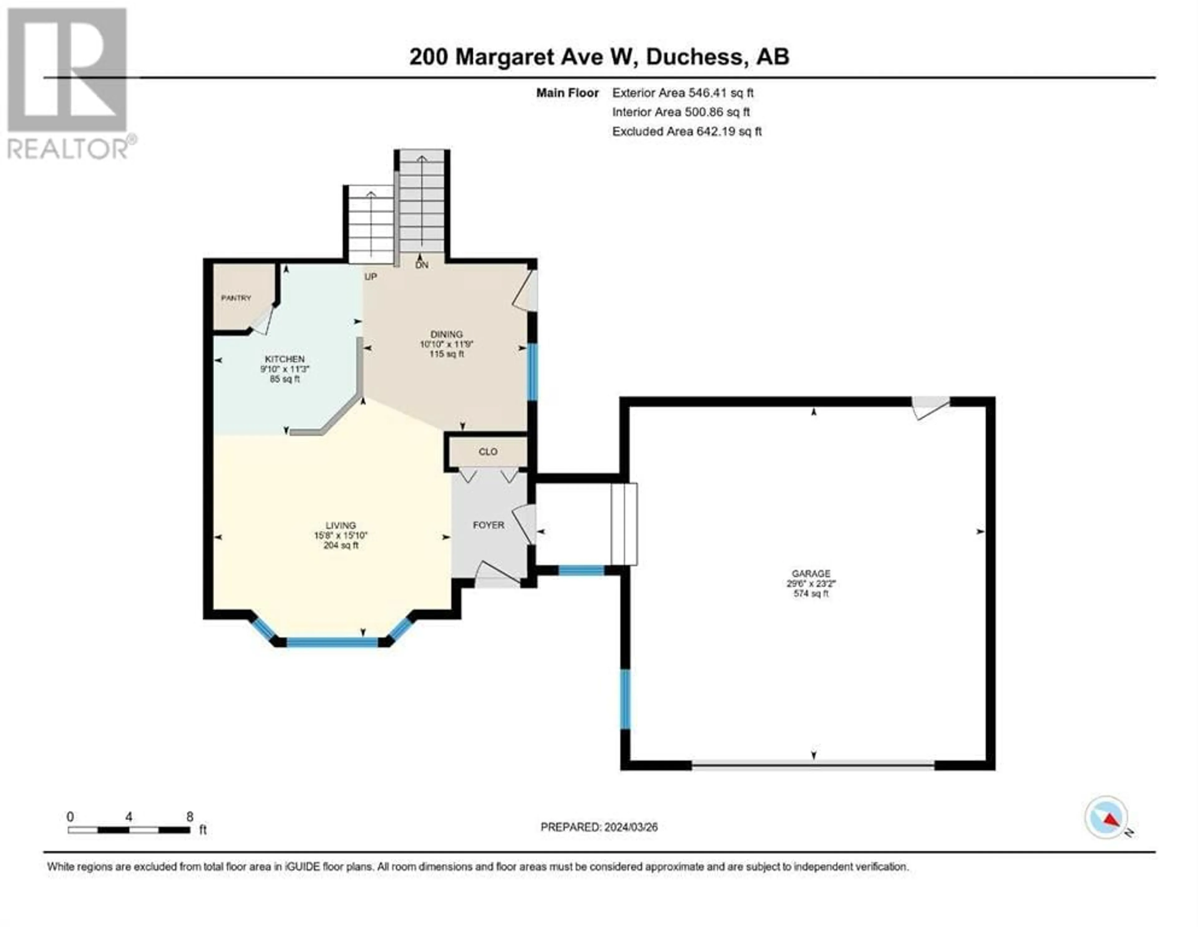 Floor plan for 200 Margaret Avenue W, Duchess Alberta T0J0Z0