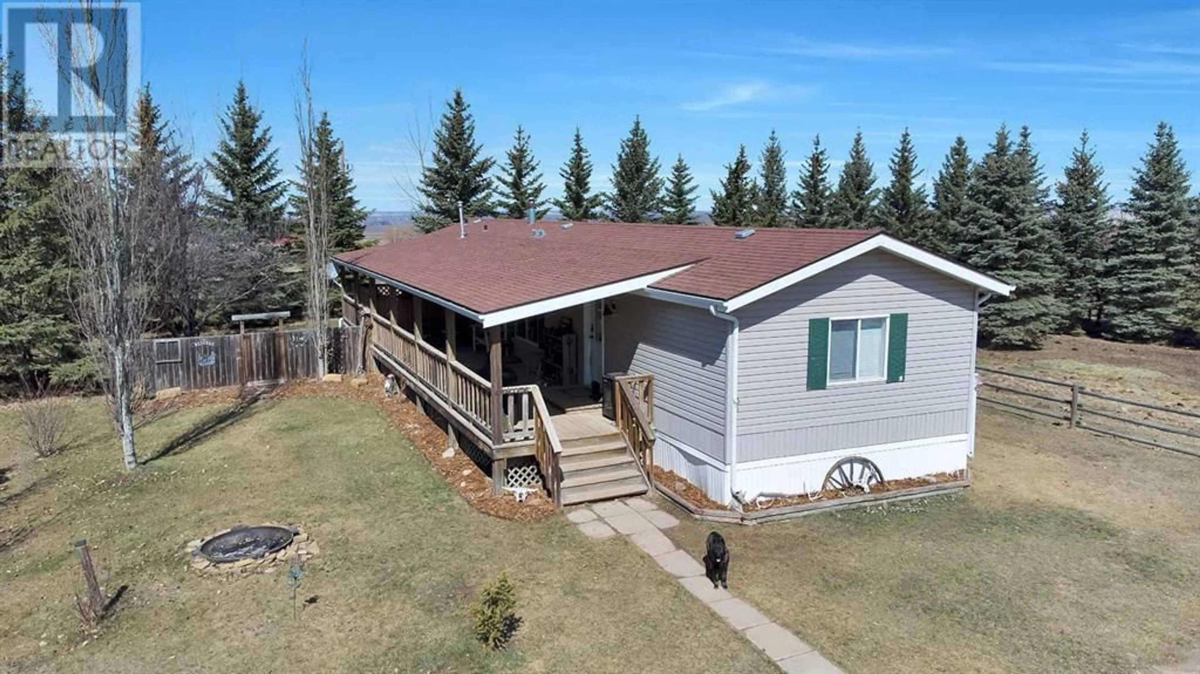 A pic from exterior of the house or condo for 420067 Range Road 252, Rural Ponoka County Alberta T4J2N5
