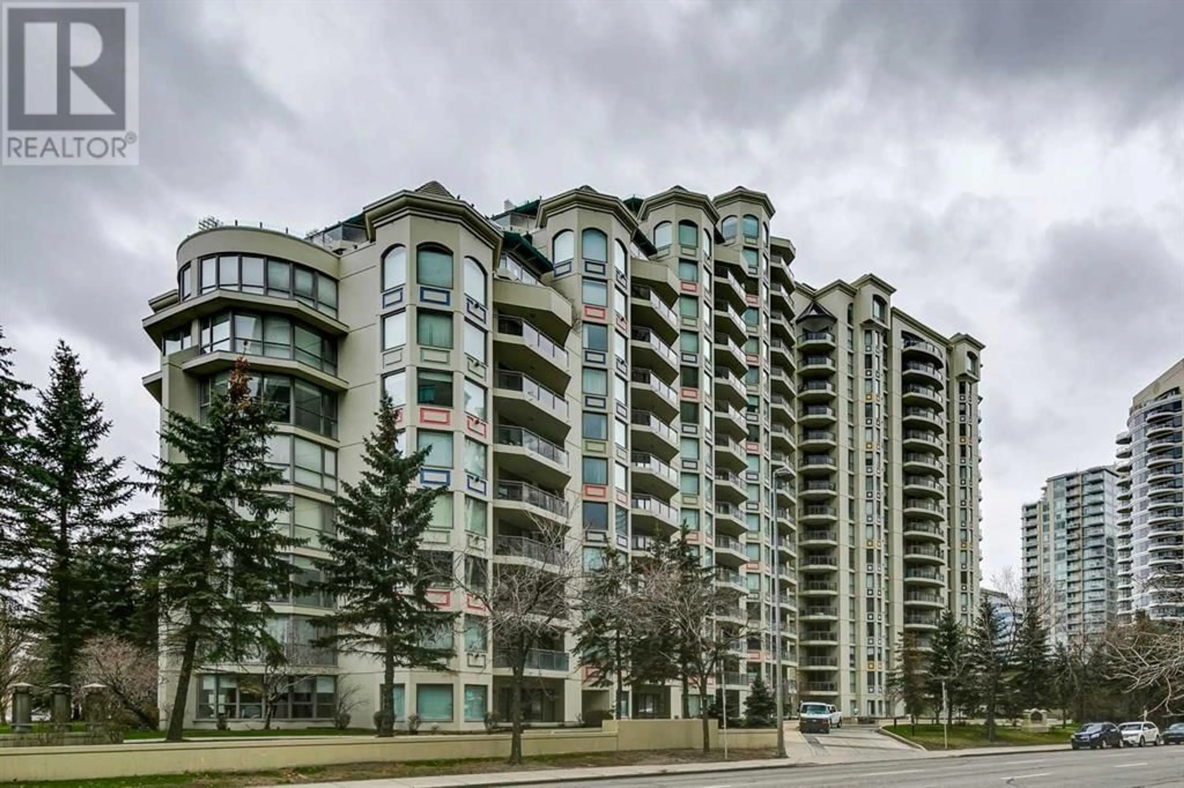 A pic from exterior of the house or condo for 1606 1108 6 Avenue SW, Calgary Alberta T2P5K1