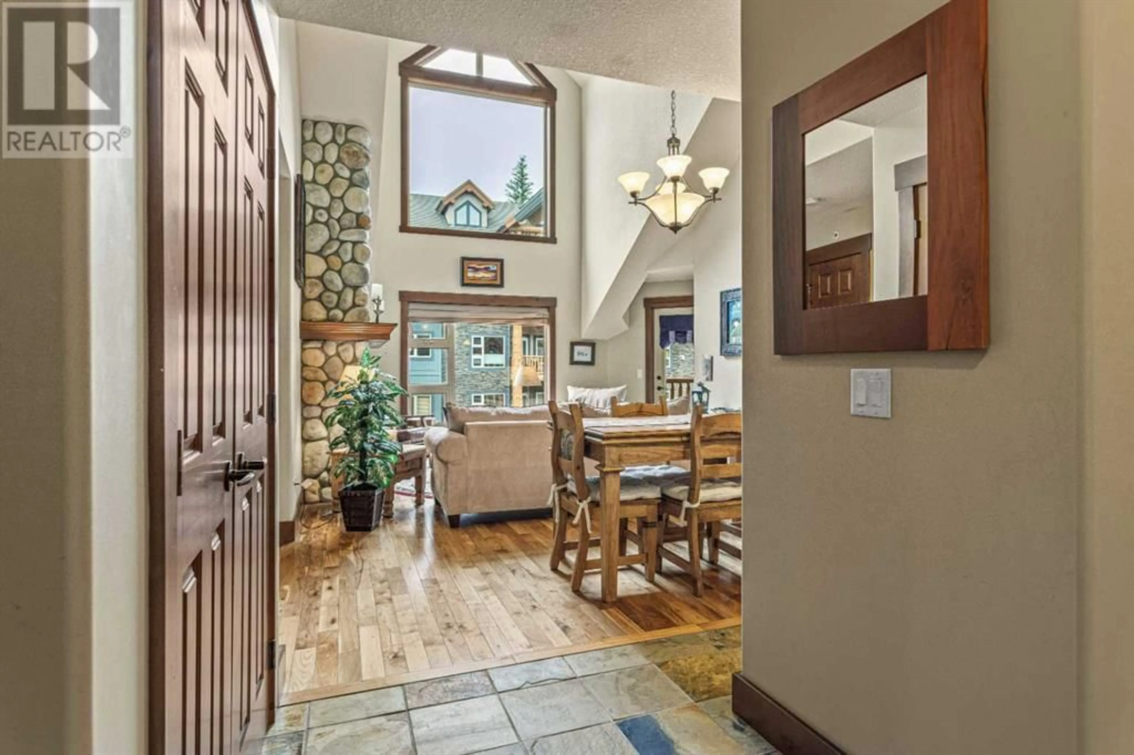 Indoor entryway for 319 175 Crossbow Place, Canmore Alberta T1W3H7