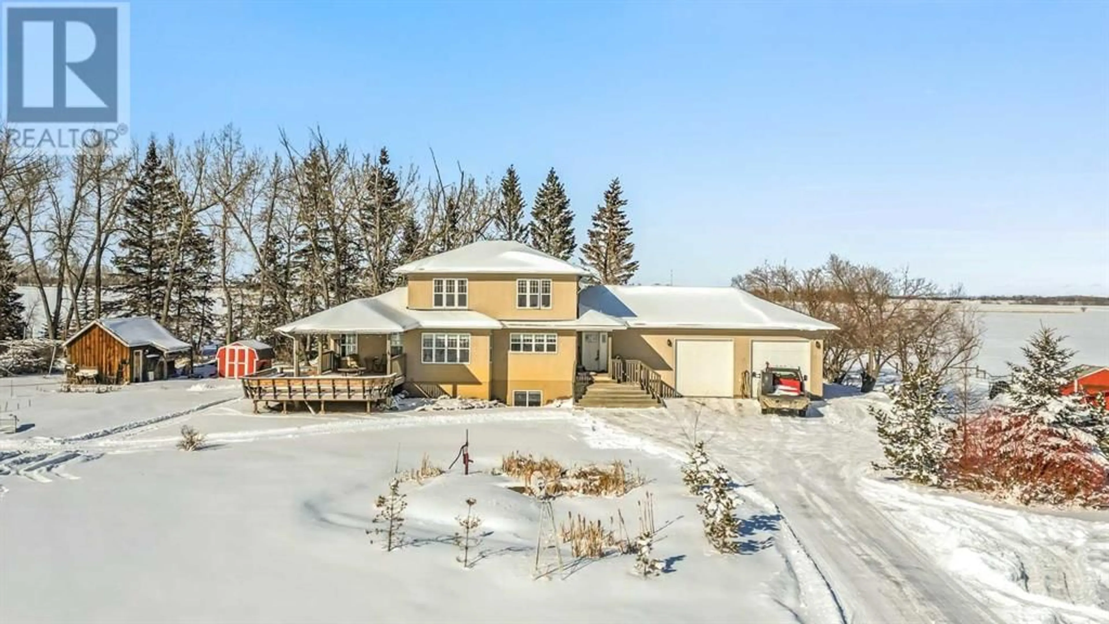 Outside view for 1318 Township Road 324, Rural Mountain View County Alberta T4H1T8