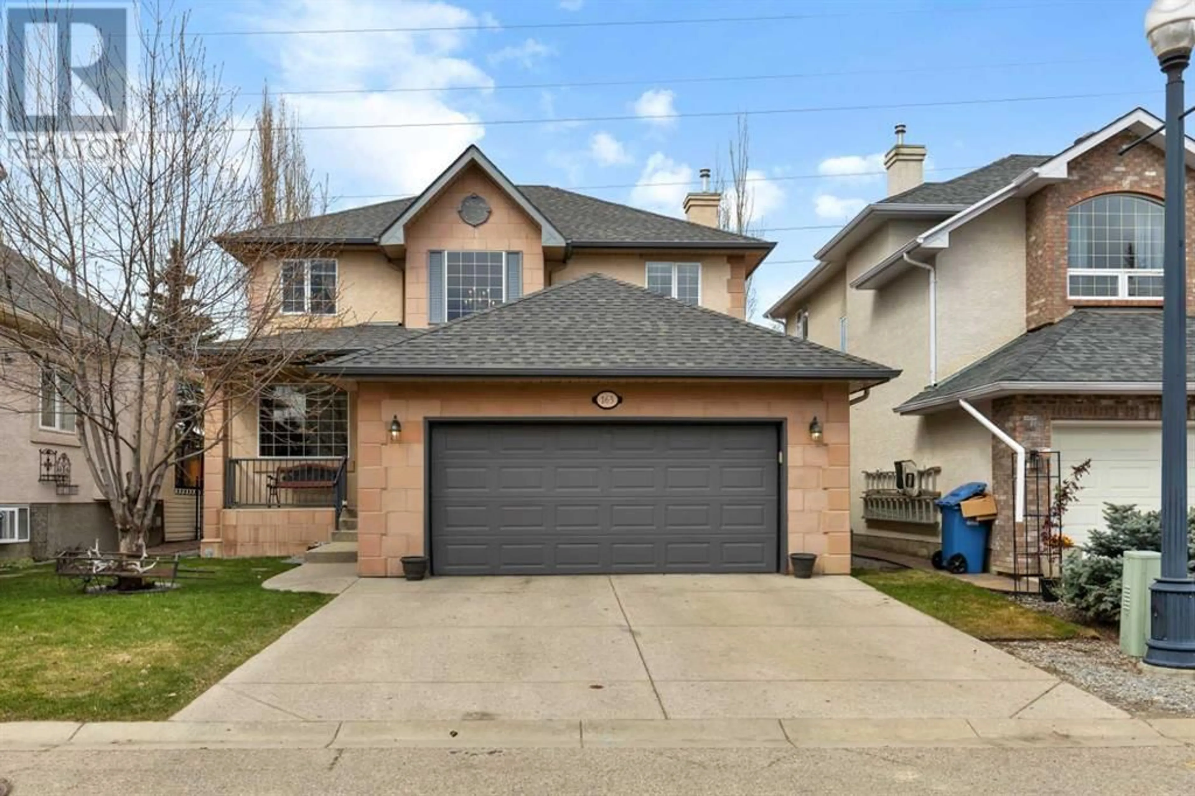 Frontside or backside of a home for 163 Strathridge Place SW, Calgary Alberta T3H4J2