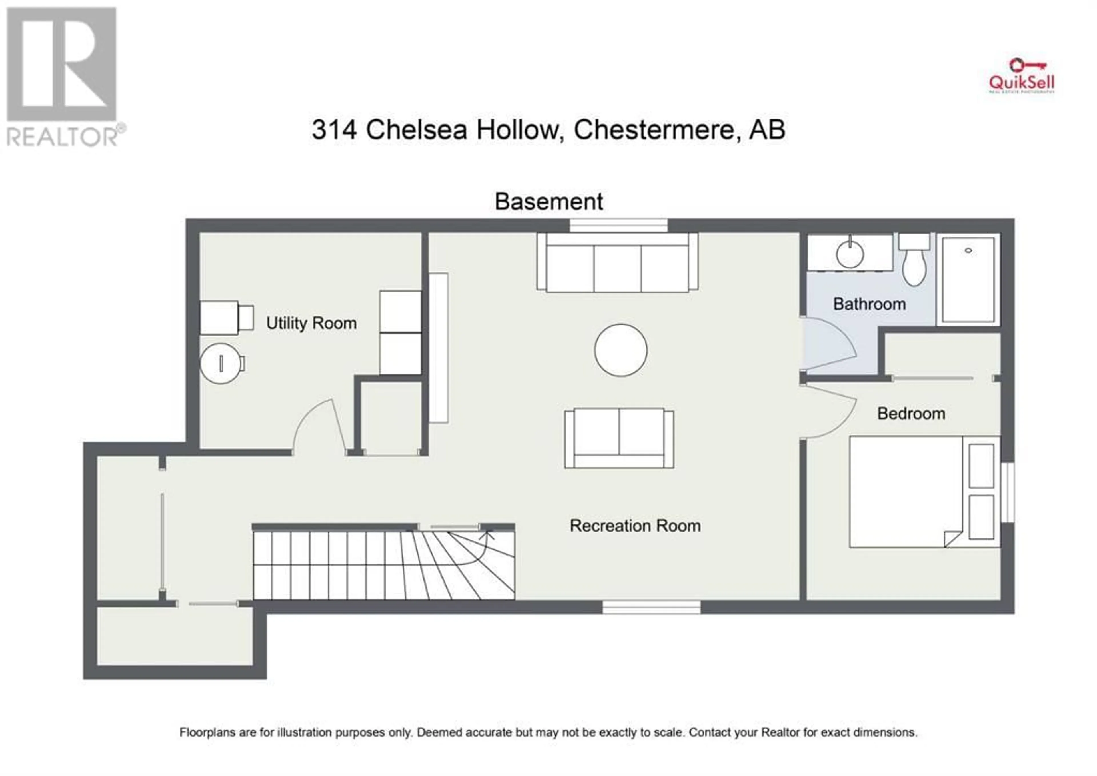 Floor plan for 314 Chelsea Hollow, Chestermere Alberta T1X2T3