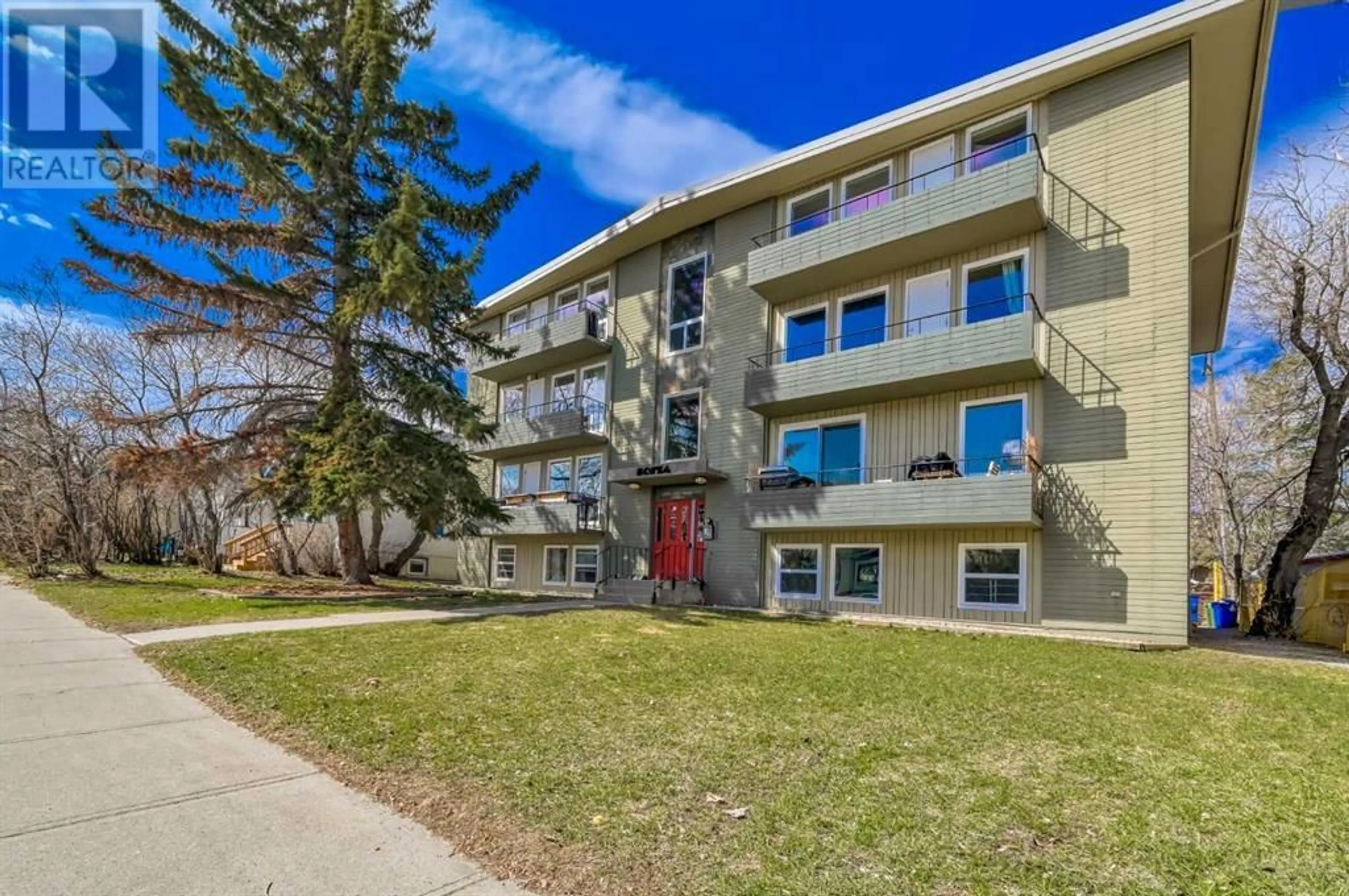 A pic from exterior of the house or condo for 104 2111 14 Street SW, Calgary Alberta T2T3T2