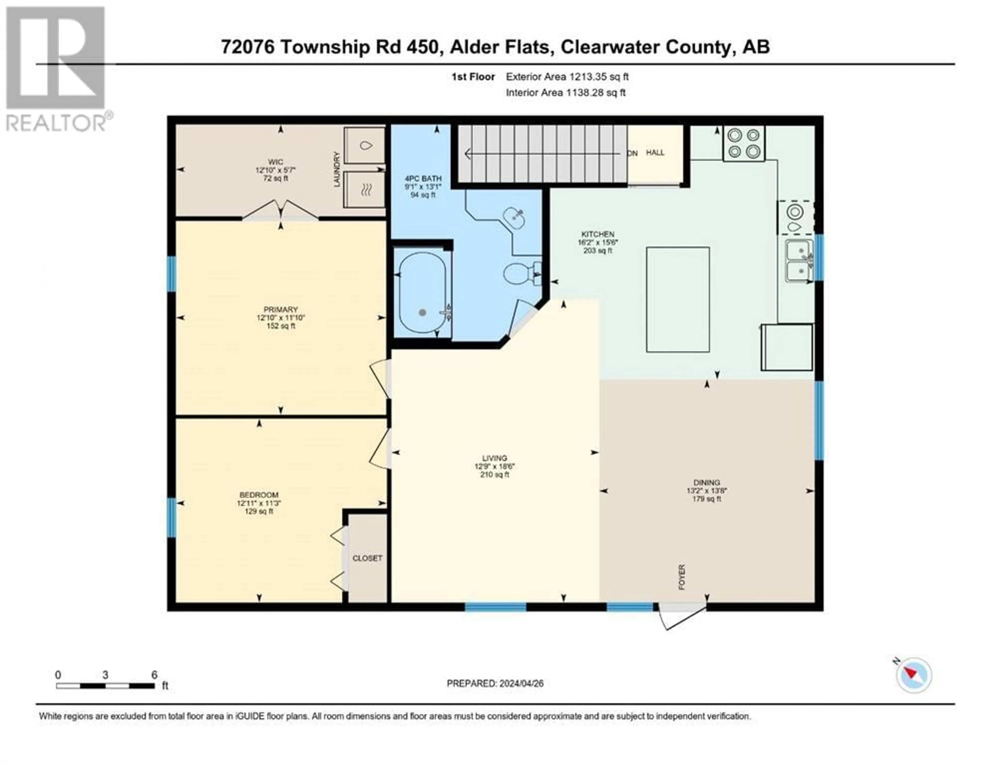 Floor plan for 1 72076 Township Road 450, Rural Wetaskiwin No. 10, County of Alberta T0C0A0