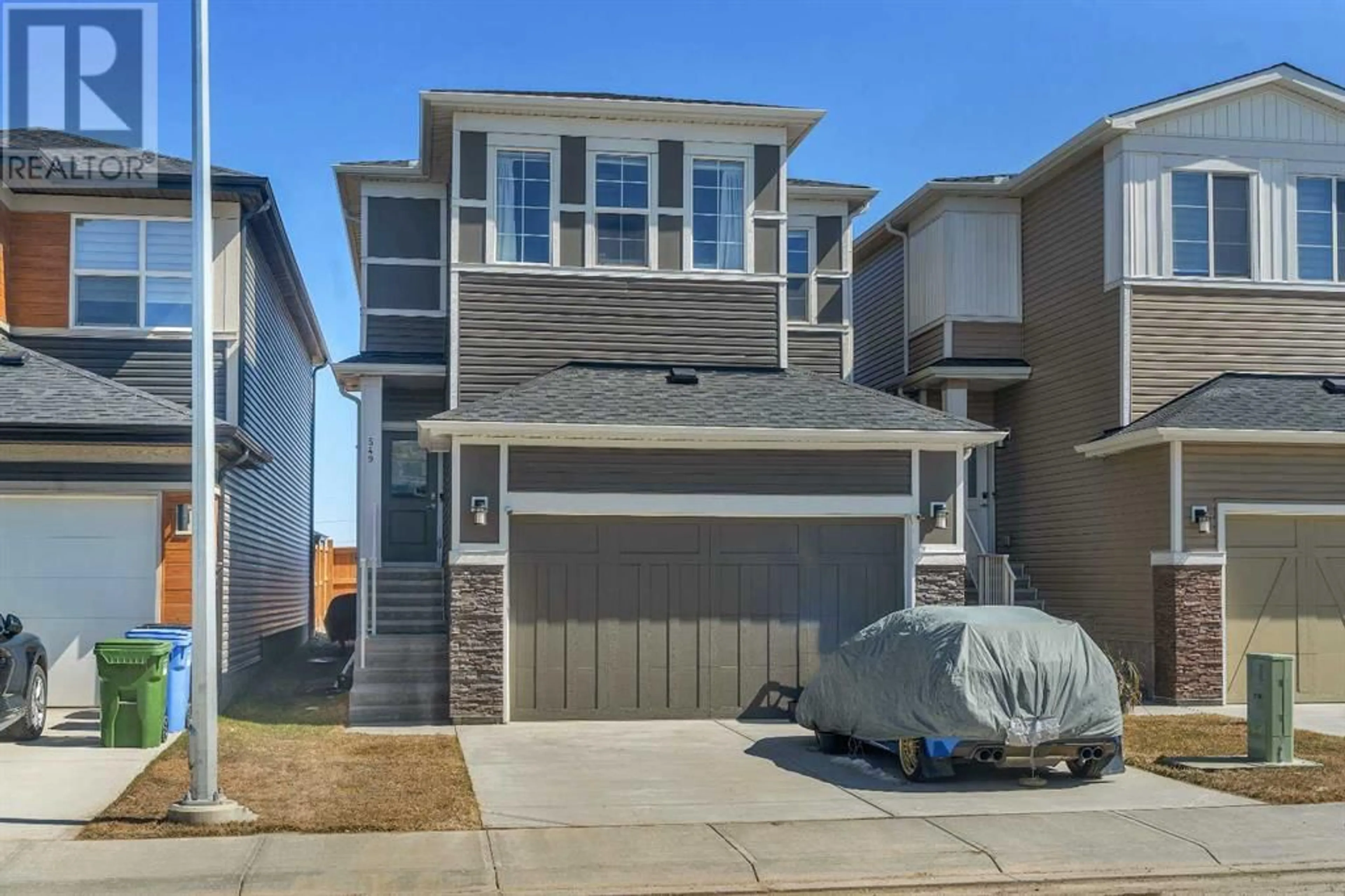 Frontside or backside of a home for 549 Corner Meadows Way NE, Calgary Alberta T3N2C9