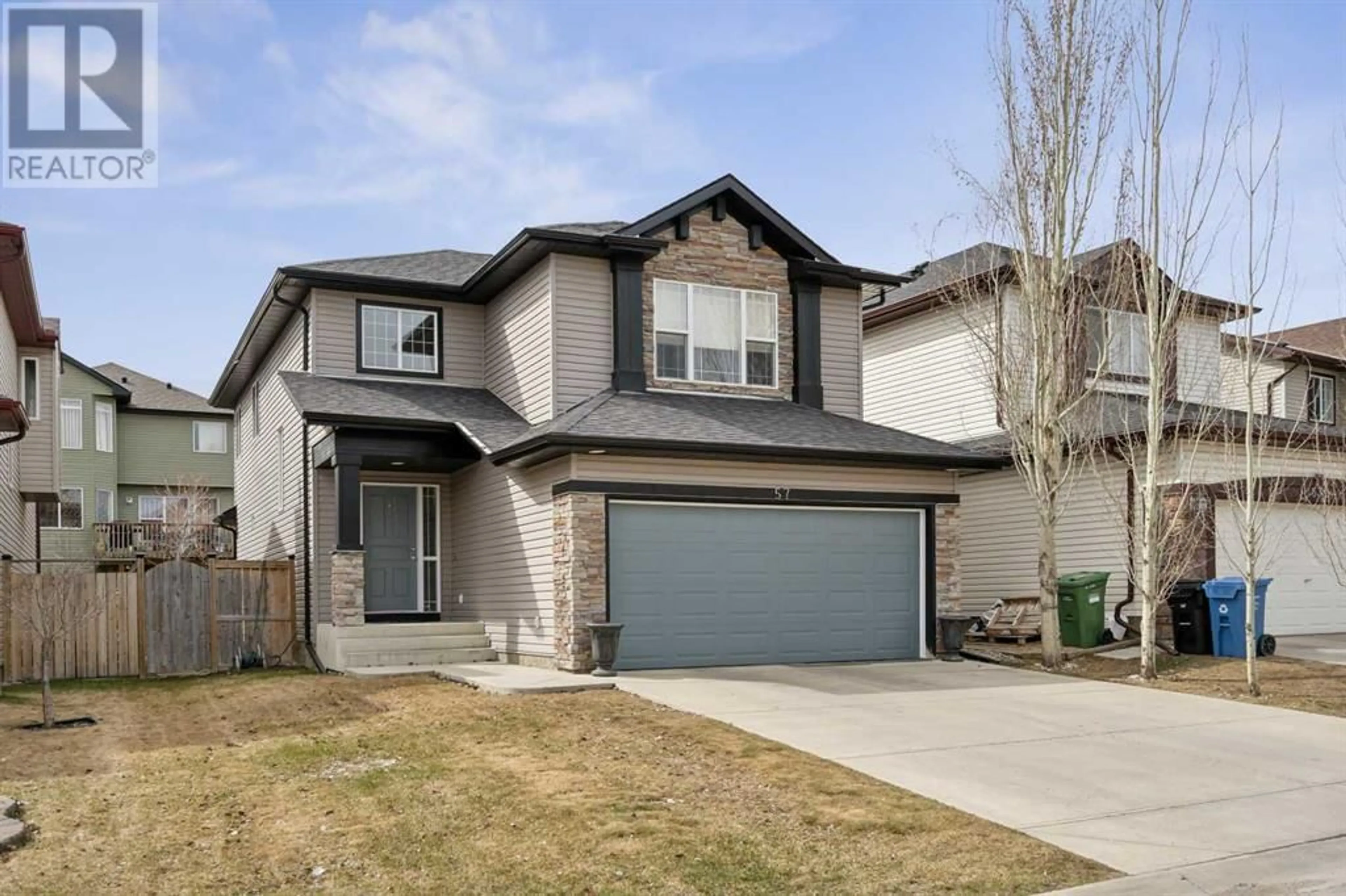 Frontside or backside of a home for 57 Everhollow Rise SW, Calgary Alberta T2Y5H2