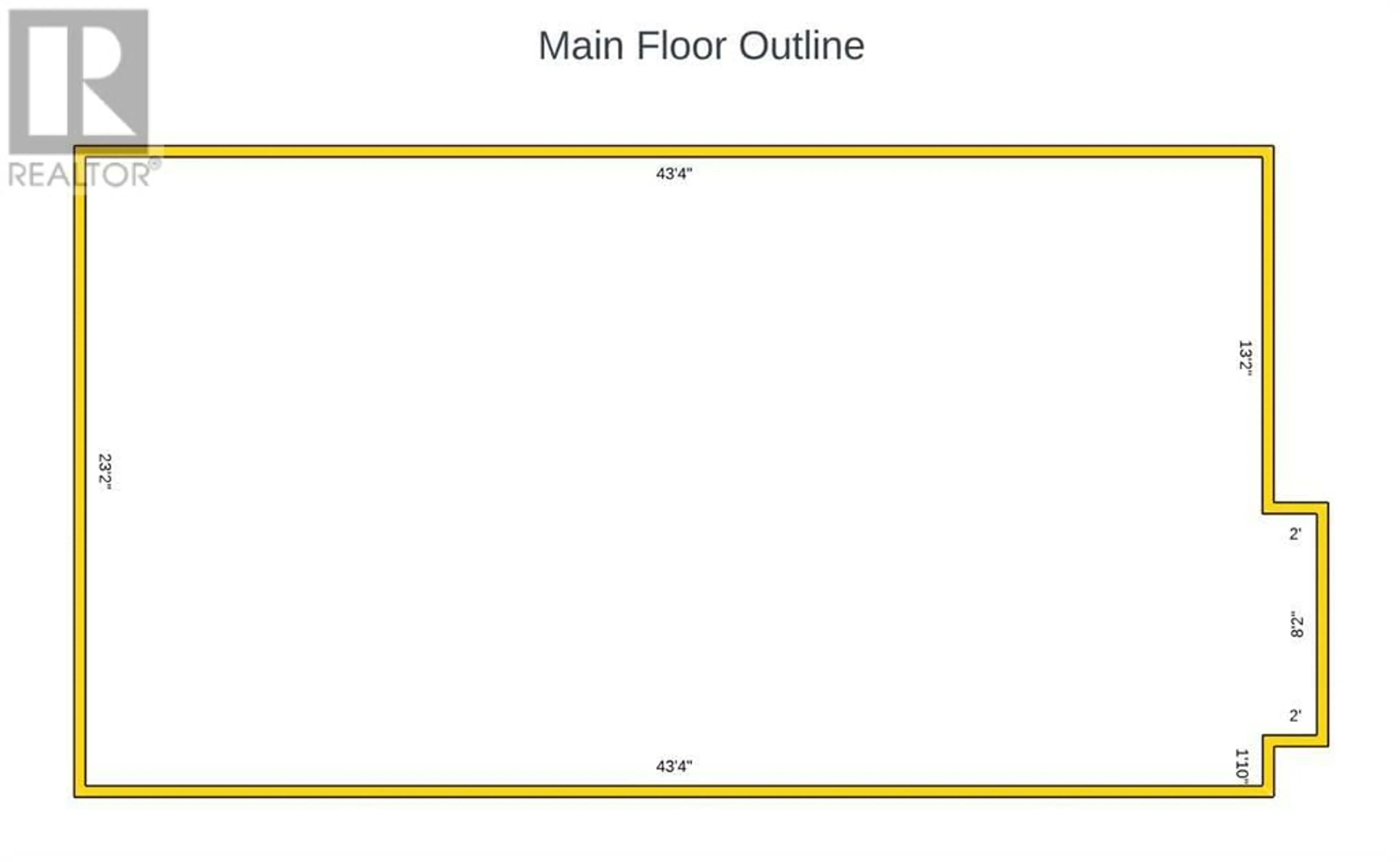 Floor plan for 908 87 Avenue SW, Calgary Alberta T2V0W1