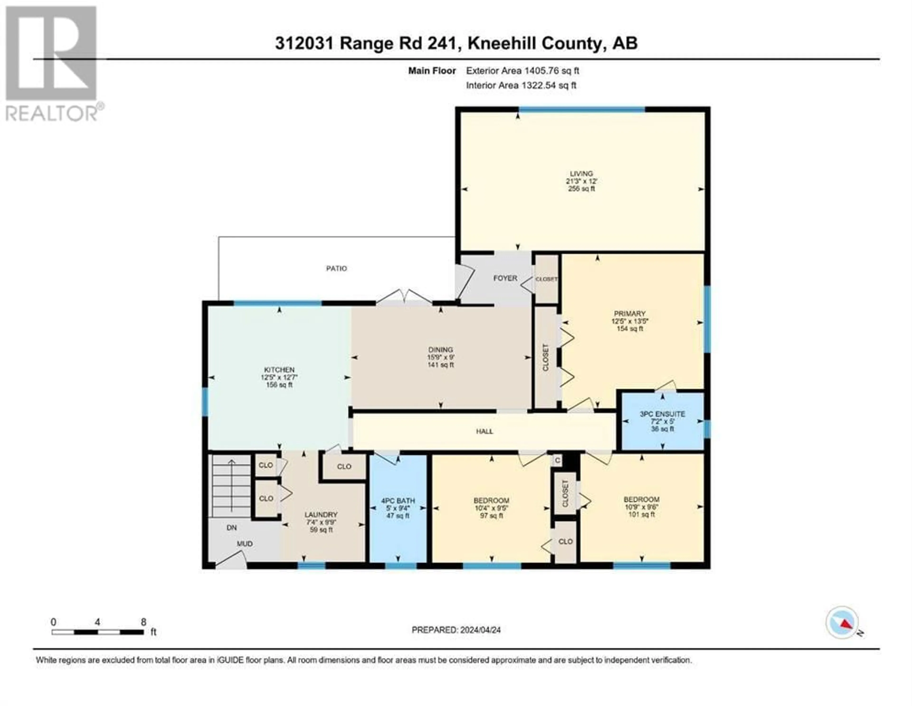 Floor plan for 312031 Range Road 241, Rural Kneehill County Alberta T0M2A0