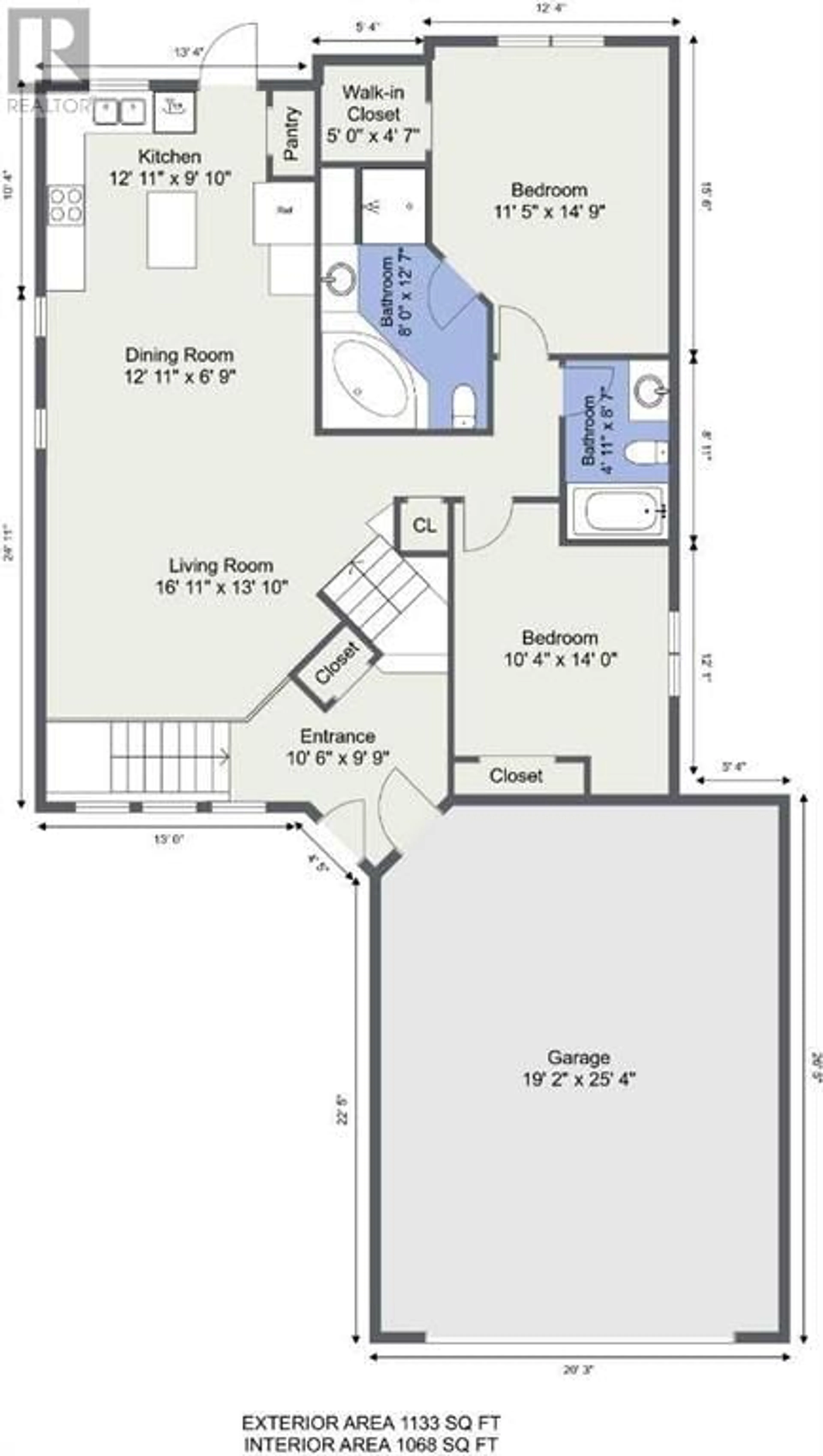 Floor plan for 357 Somerset Row SE, Medicine Hat Alberta T1B0H2