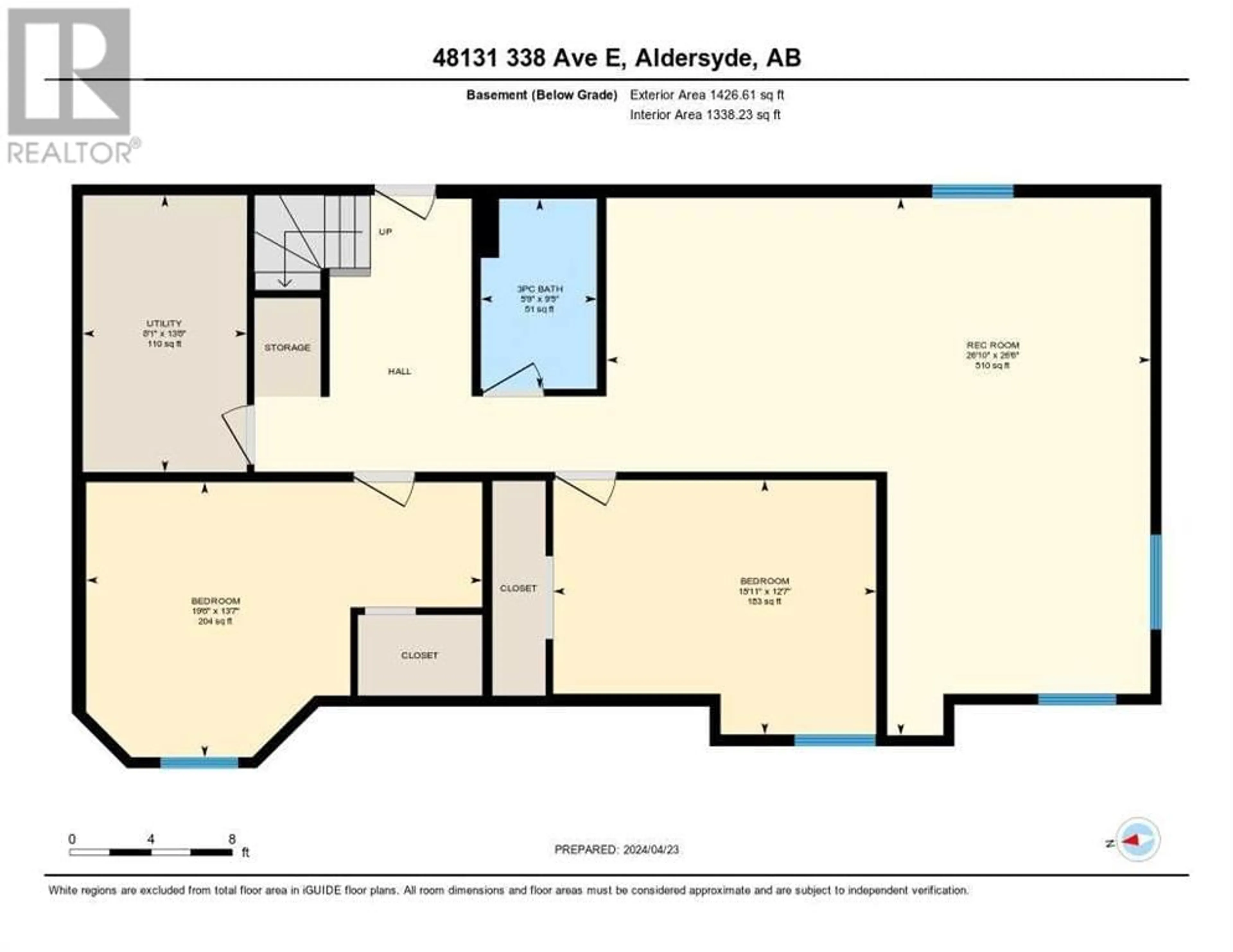 Floor plan for 48131 338 Avenue E, Rural Foothills County Alberta T1S1B2