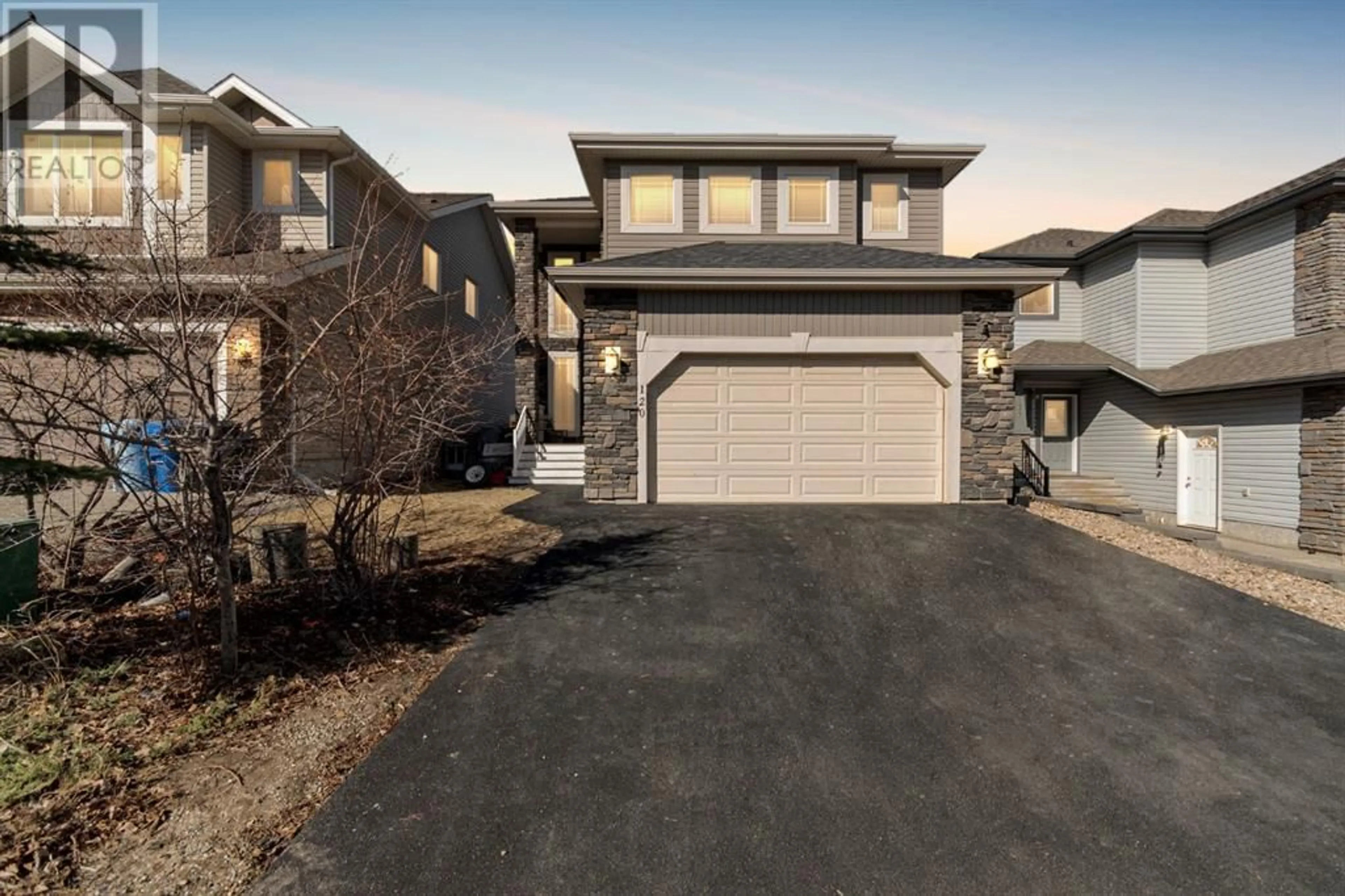 Frontside or backside of a home for 120 Diamondstone Ridge, Fort McMurray Alberta T9K0T8