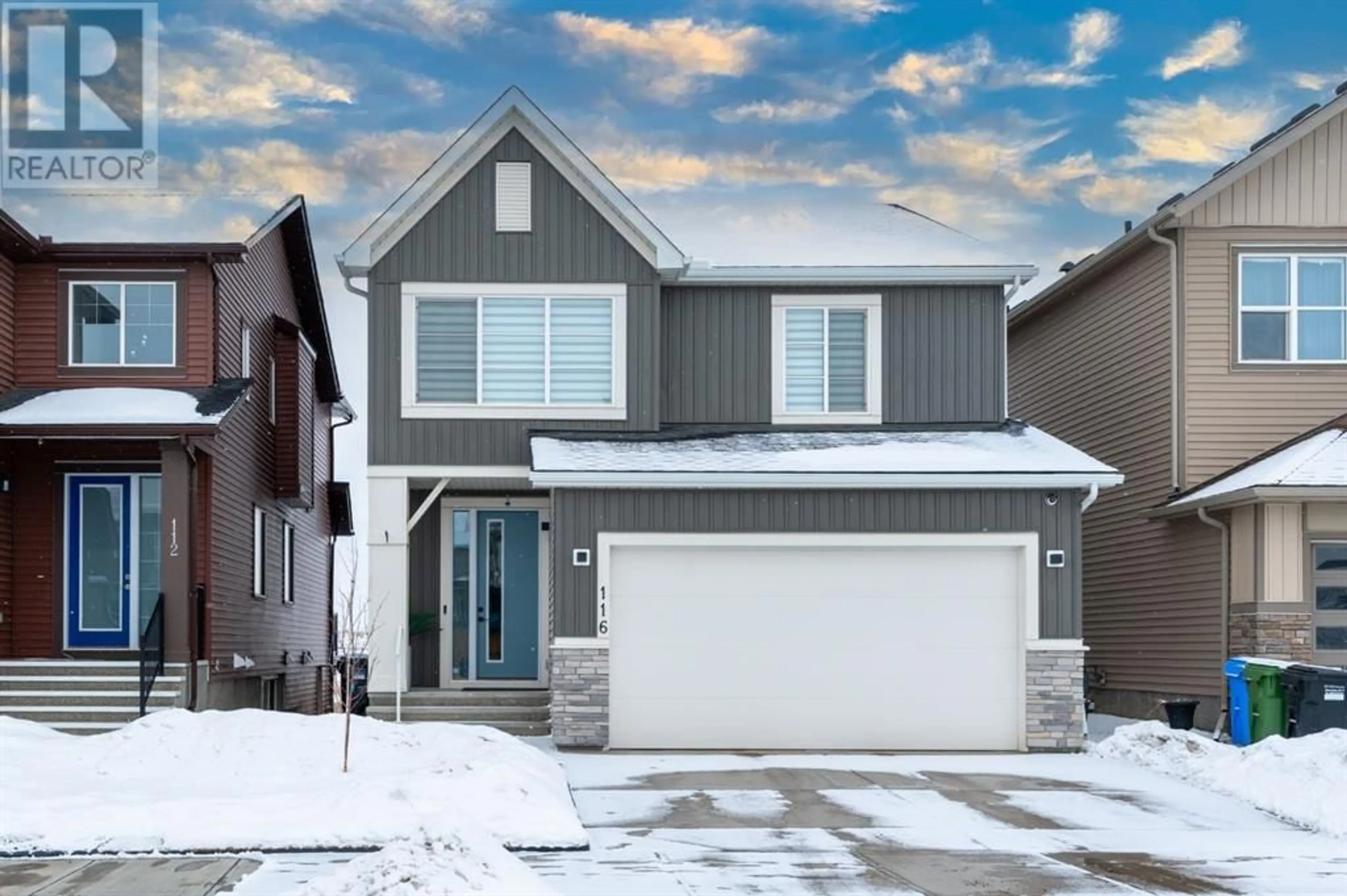 Frontside or backside of a home for 116 BELVEDERE Drive SE, Calgary Alberta T2A7G1
