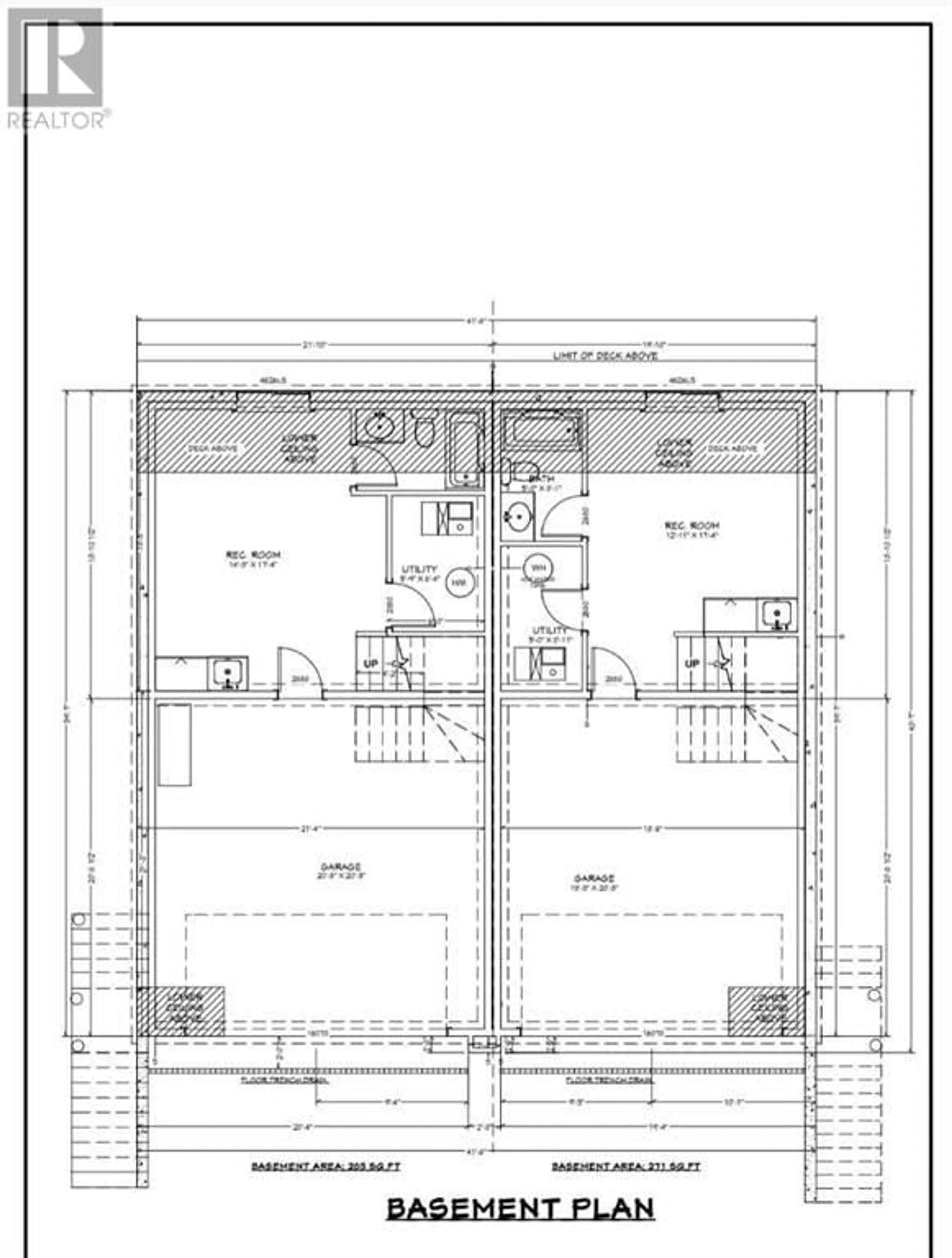 Floor plan for 1612 25 Avenue SW, Calgary Alberta T2T0Z8