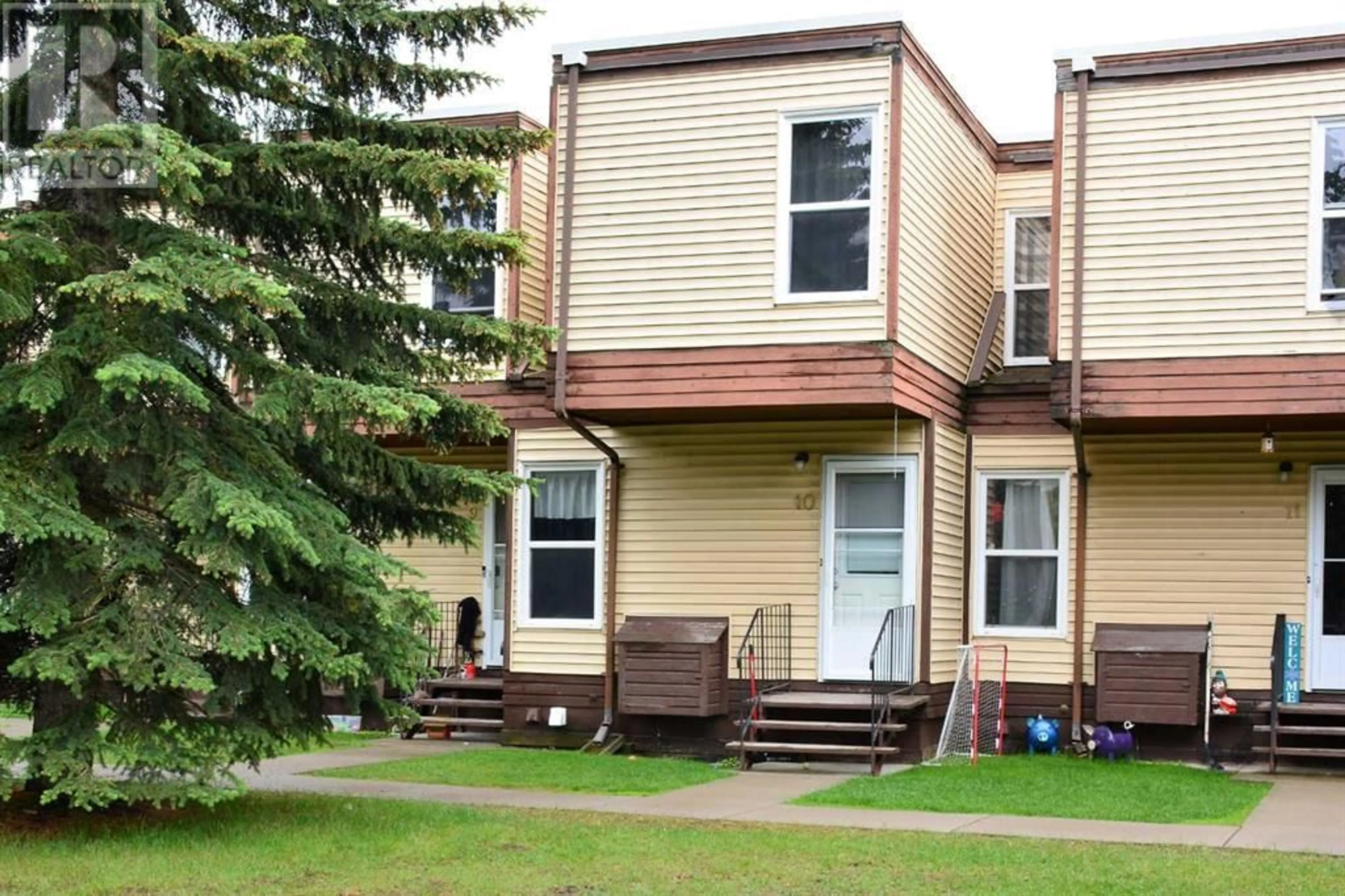 A pic from exterior of the house or condo for 10 5429 10 Avenue, Edson Alberta T7E1K2