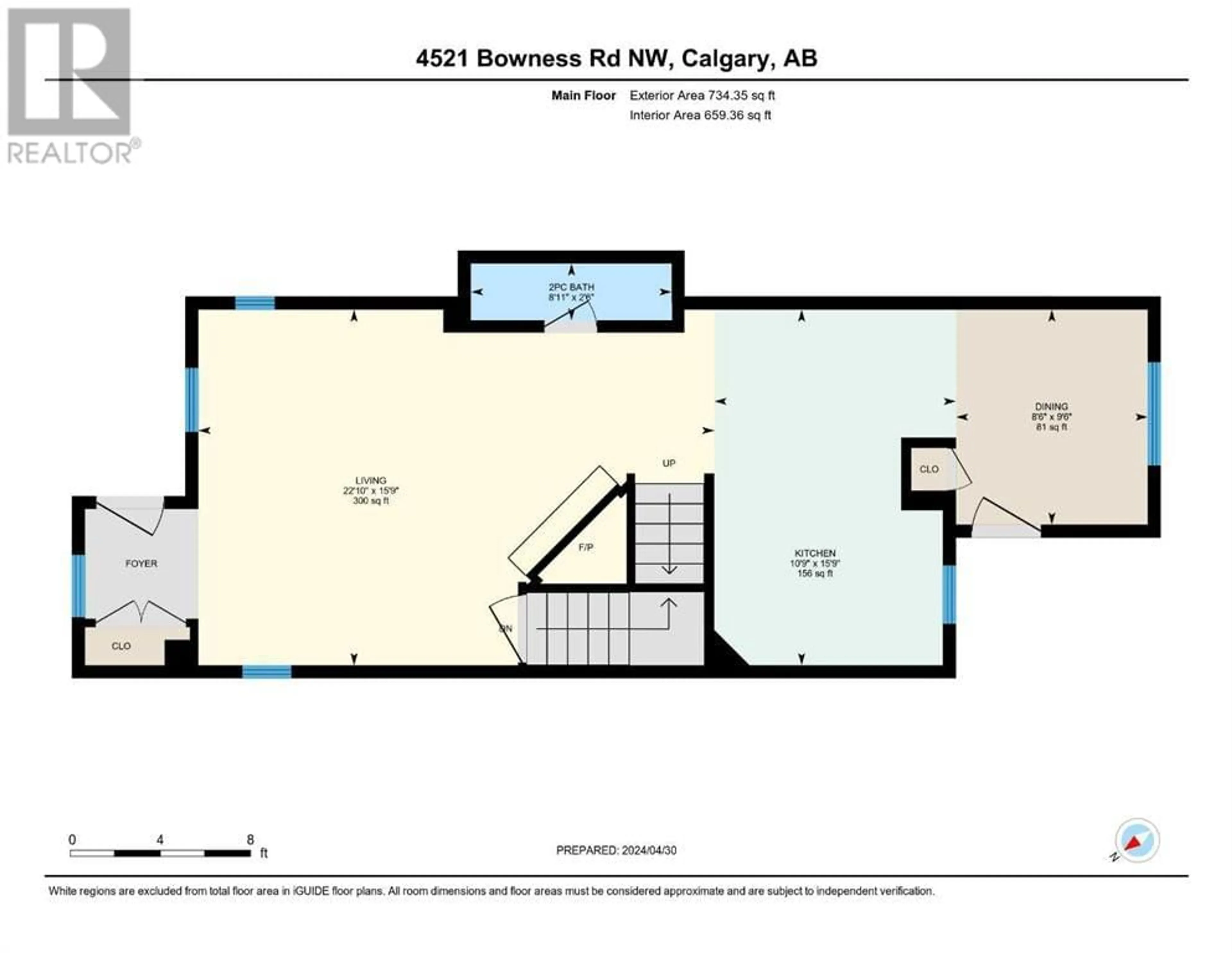 Floor plan for 4521 Bowness Road NW, Calgary Alberta T3B0A9