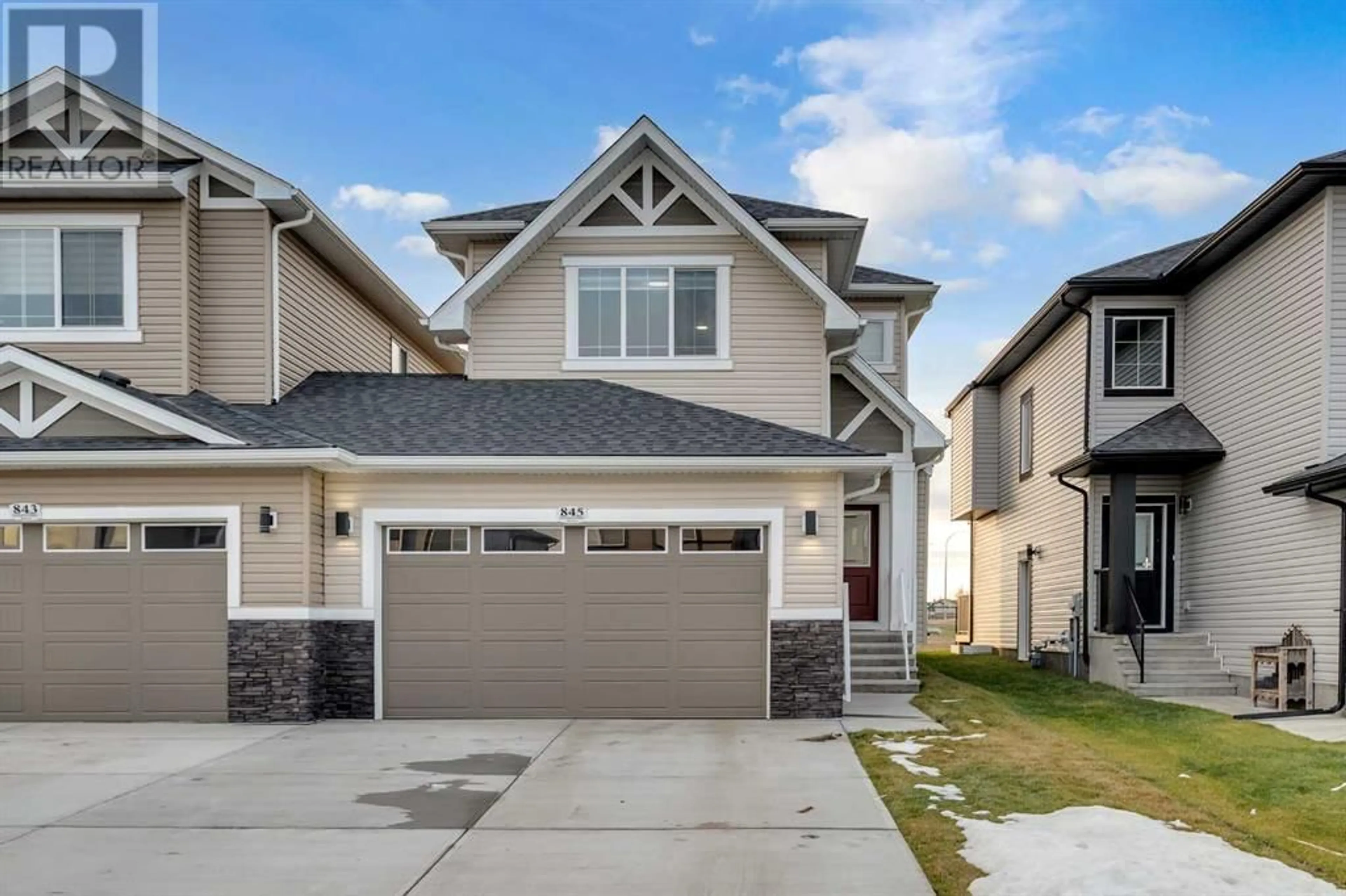 Frontside or backside of a home for 845 Edgefield Street, Strathmore Alberta T1P0H6