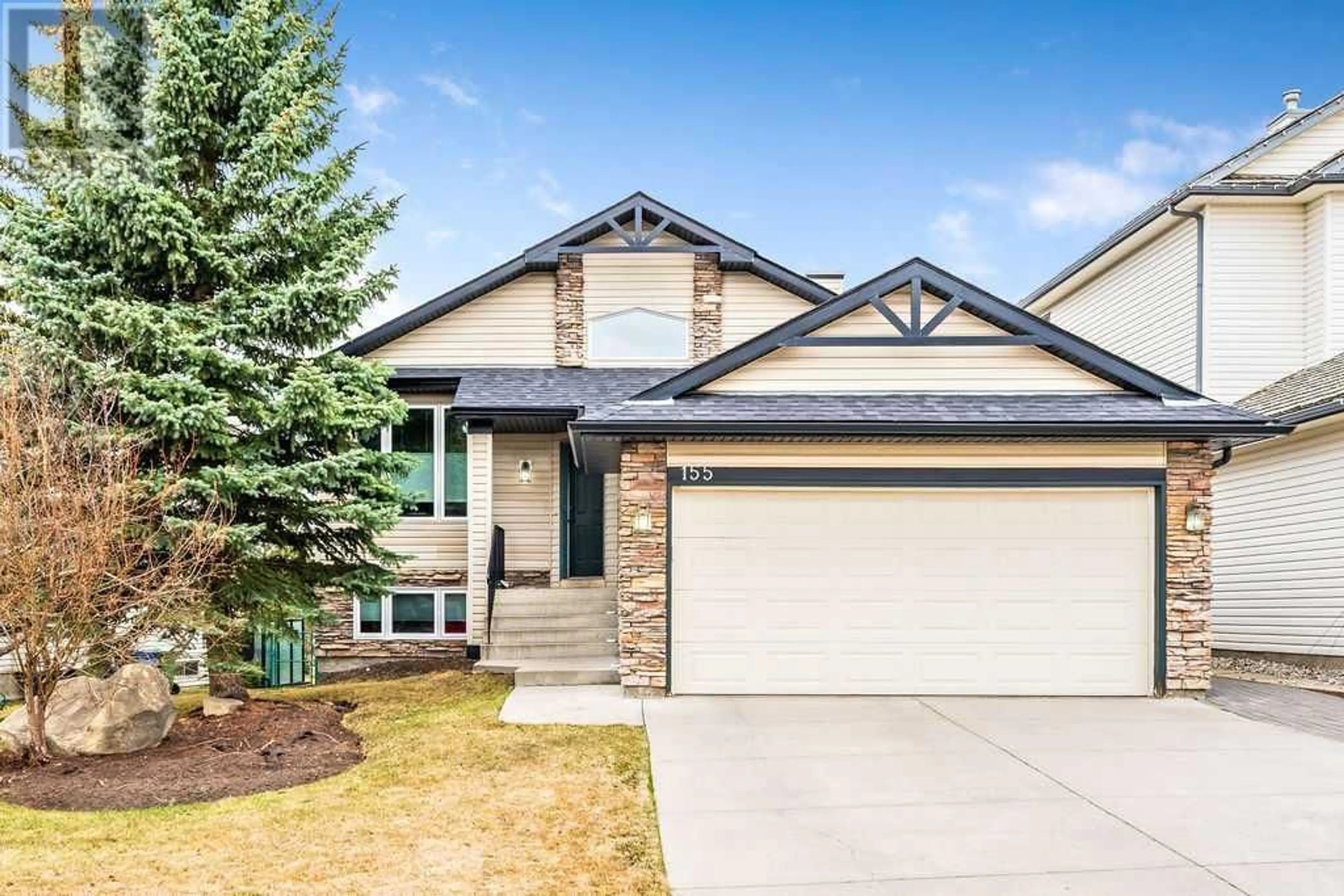 Frontside or backside of a home for 155 Gleneagles View, Cochrane Alberta T4C1W2