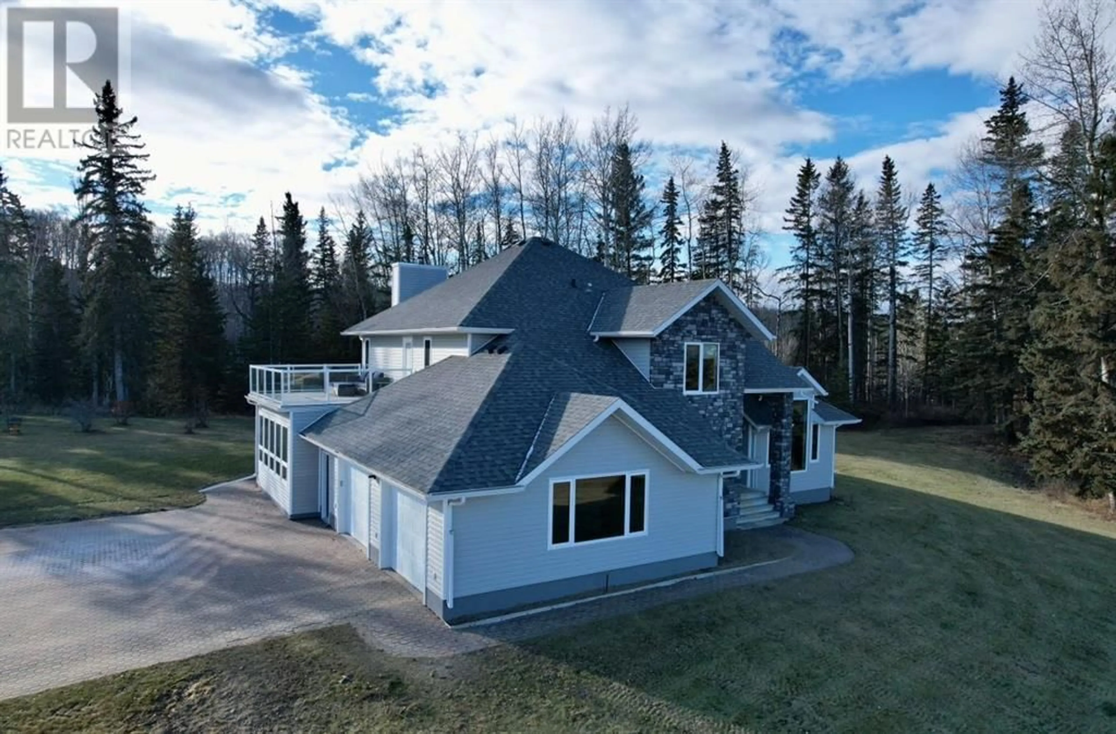 Frontside or backside of a home for 29 593037 Range Road 122, Rural Woodlands County Alberta T7S1N4