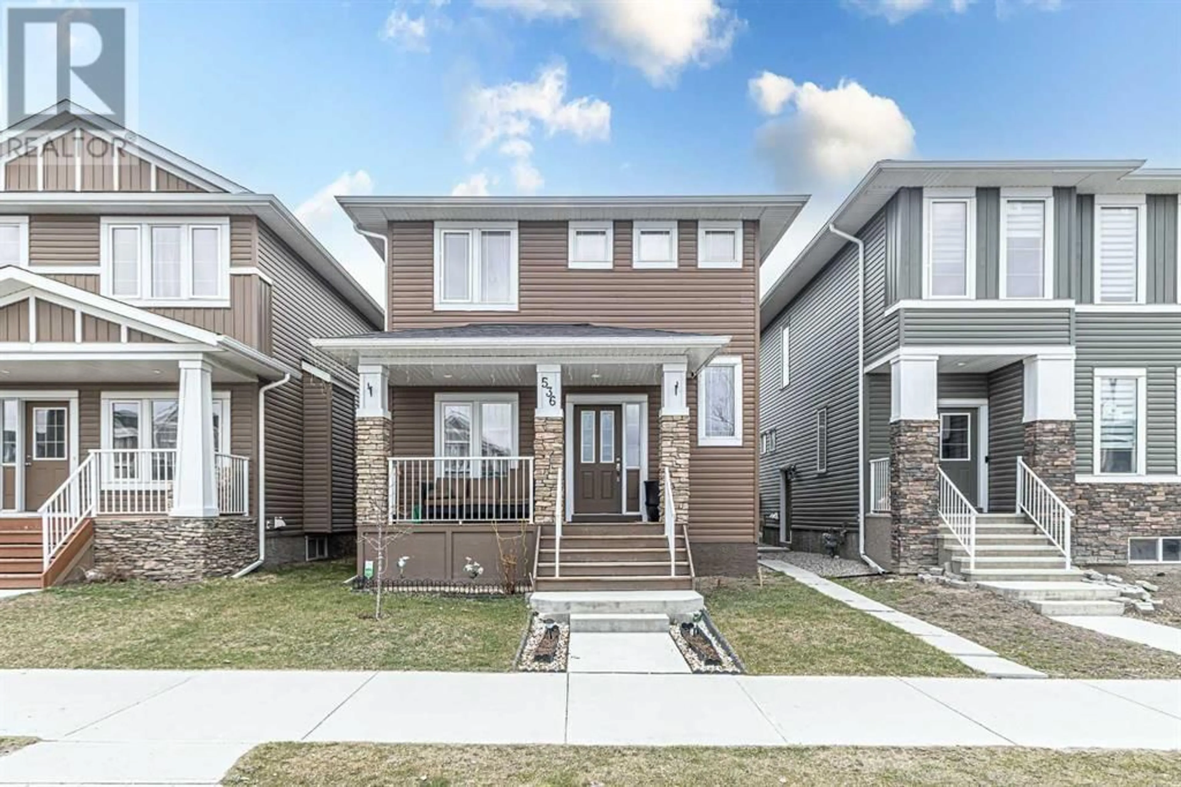 Frontside or backside of a home for 536 Redstone Drive NE, Calgary Alberta T3N0R3