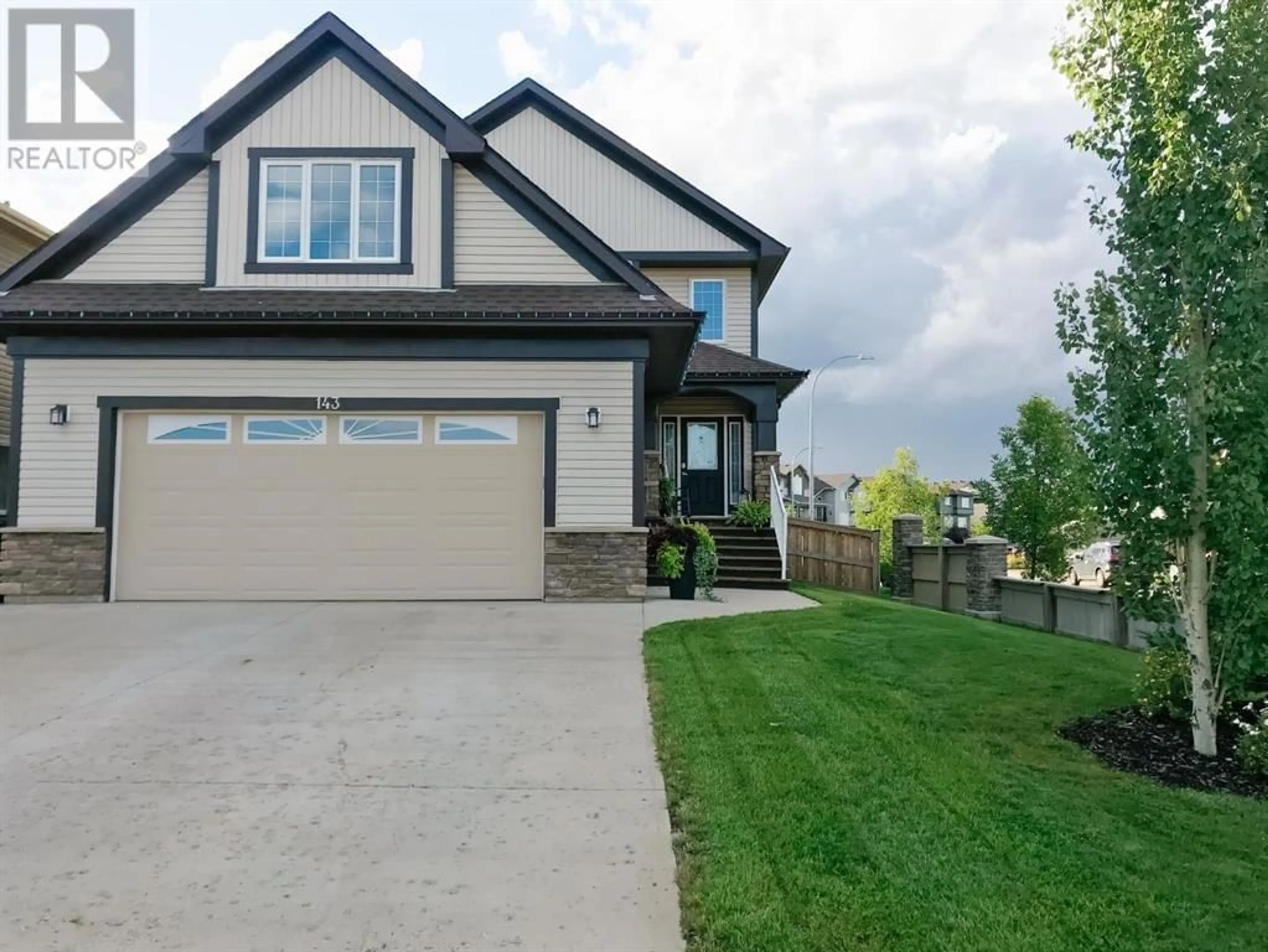 Frontside or backside of a home for 143 Widgeon Place, Fort McMurray Alberta T9K0R4