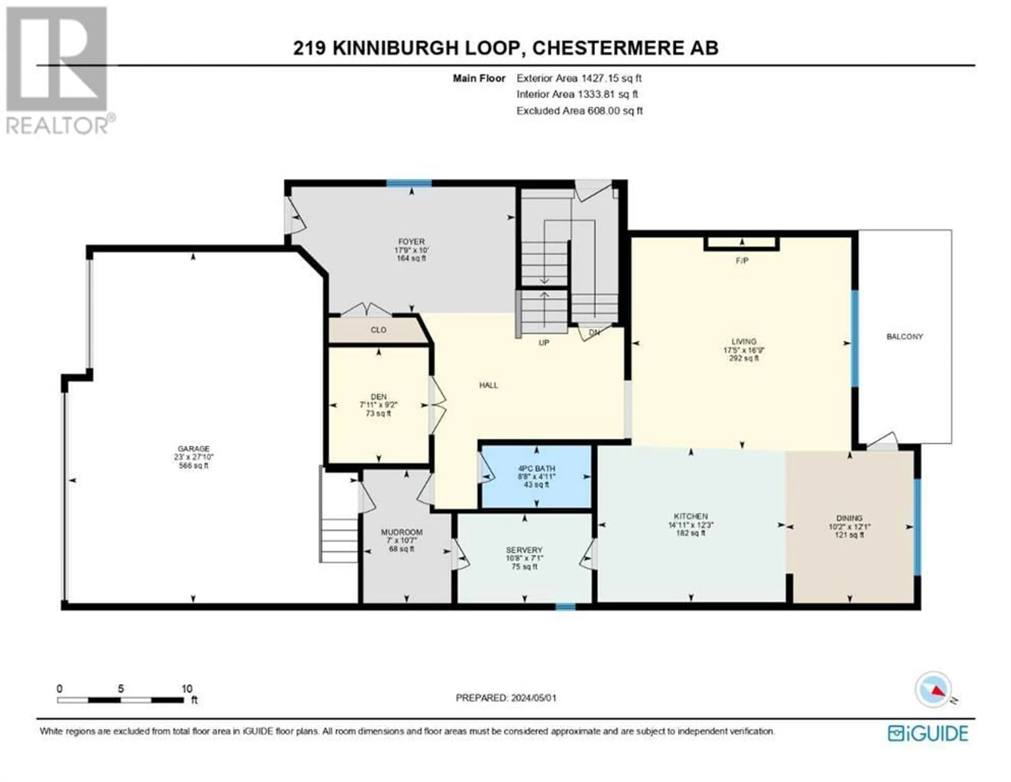 Floor plan for 246 Kinniburgh Loop, Chestermere Alberta T1X2S7