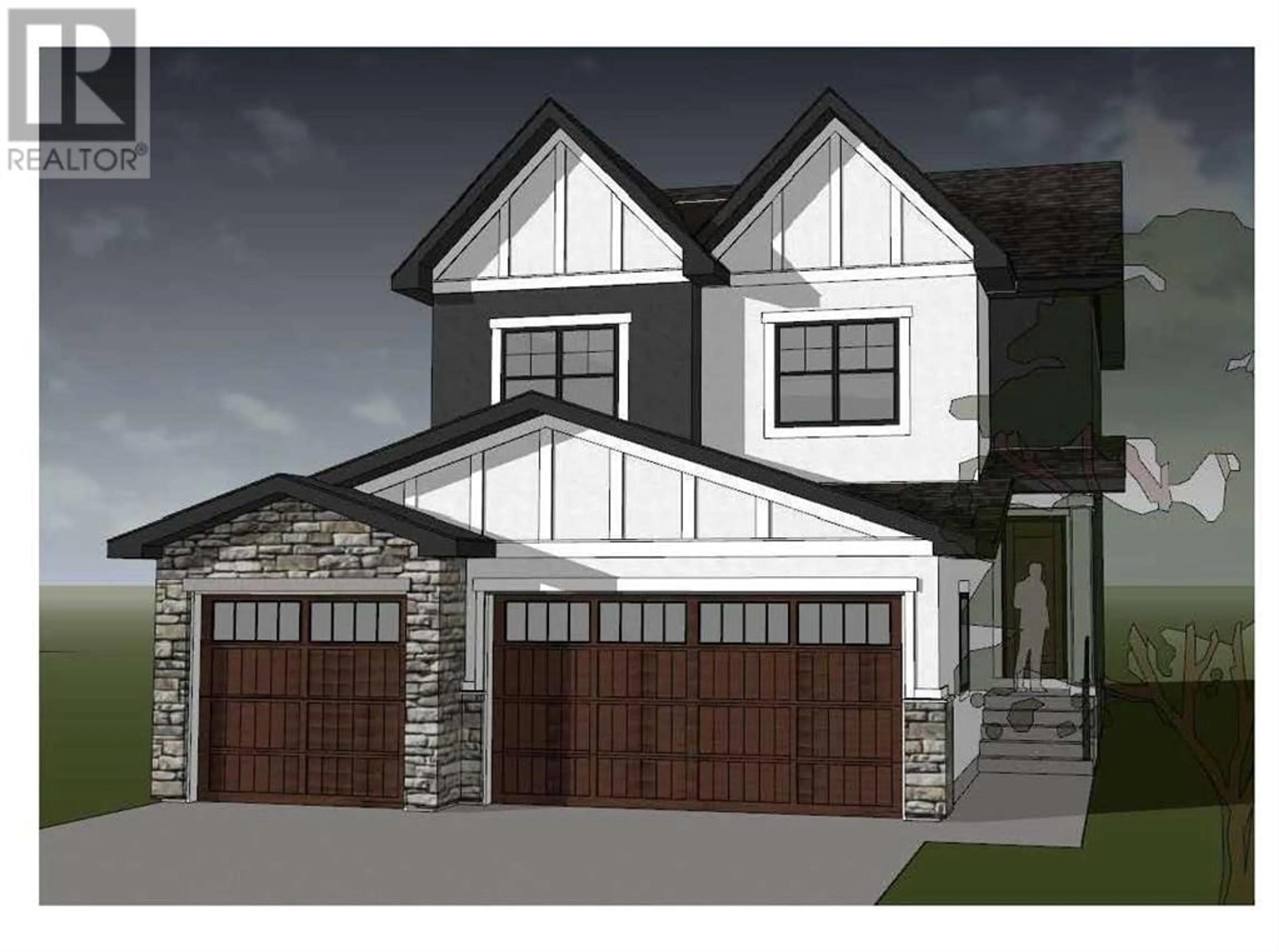 Frontside or backside of a home for 45 Waterford Crescent, Chestermere Alberta T1X2V1