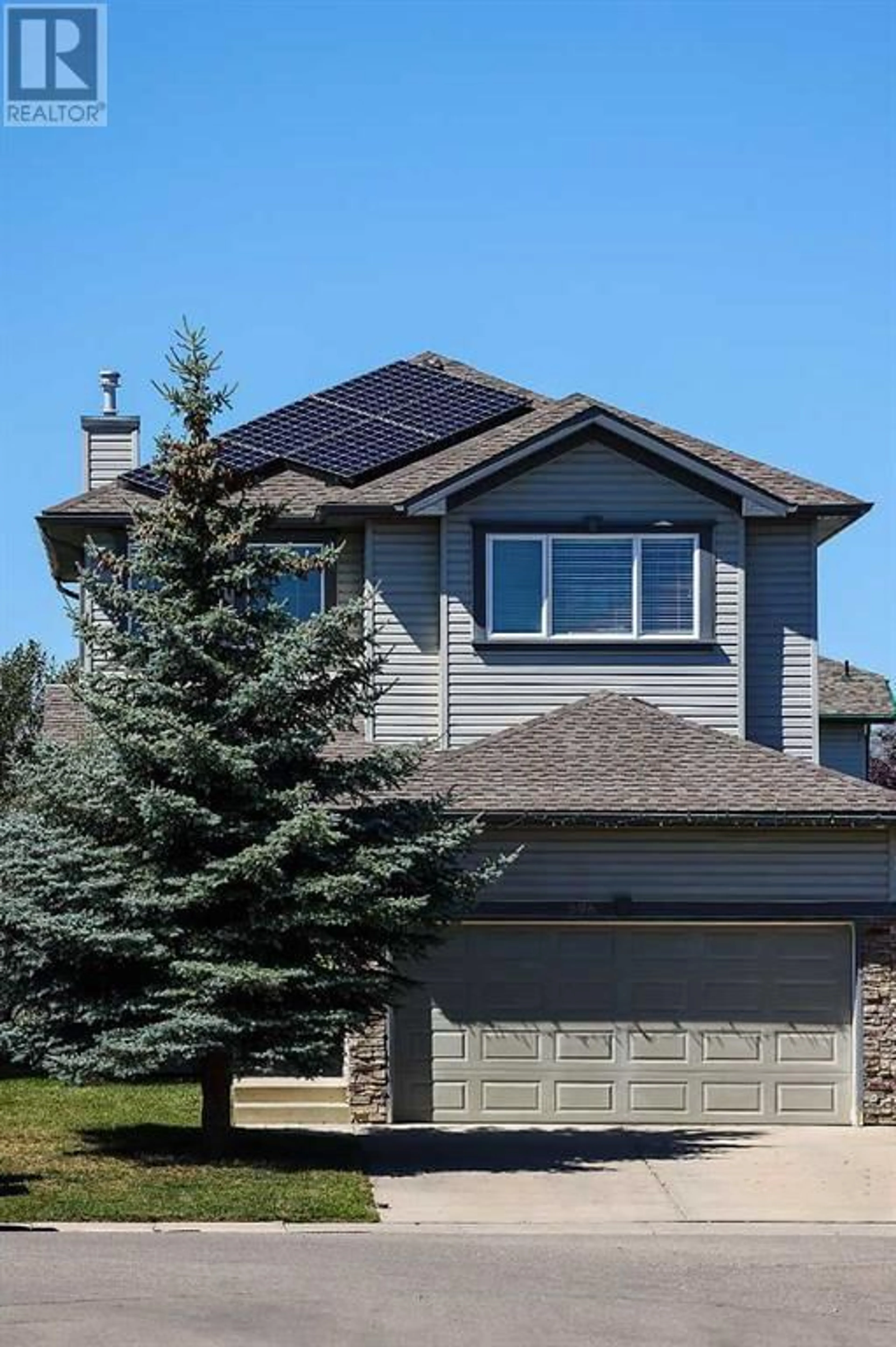 Frontside or backside of a home for 596 Stonegate Road NW, Airdrie Alberta T4B2Z9