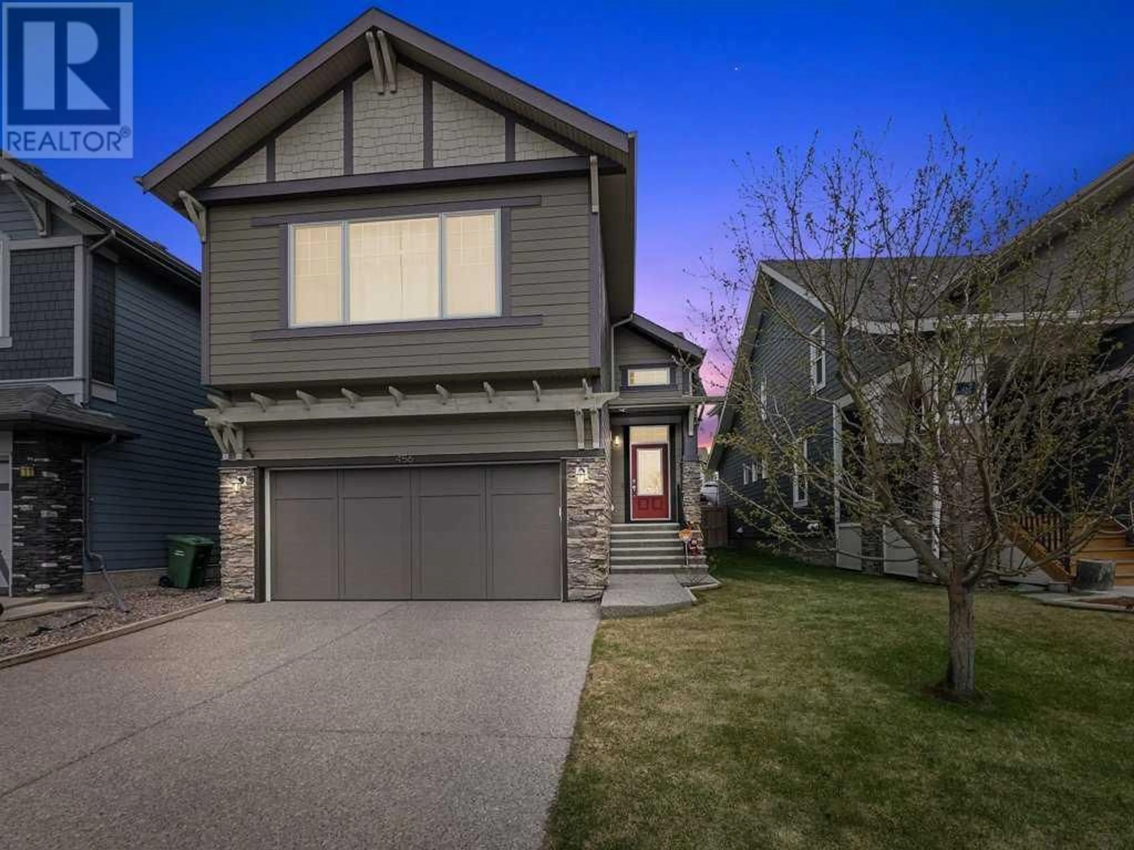 Frontside or backside of a home for 456 Mahogany Boulevard SE, Calgary Alberta T3M1M9