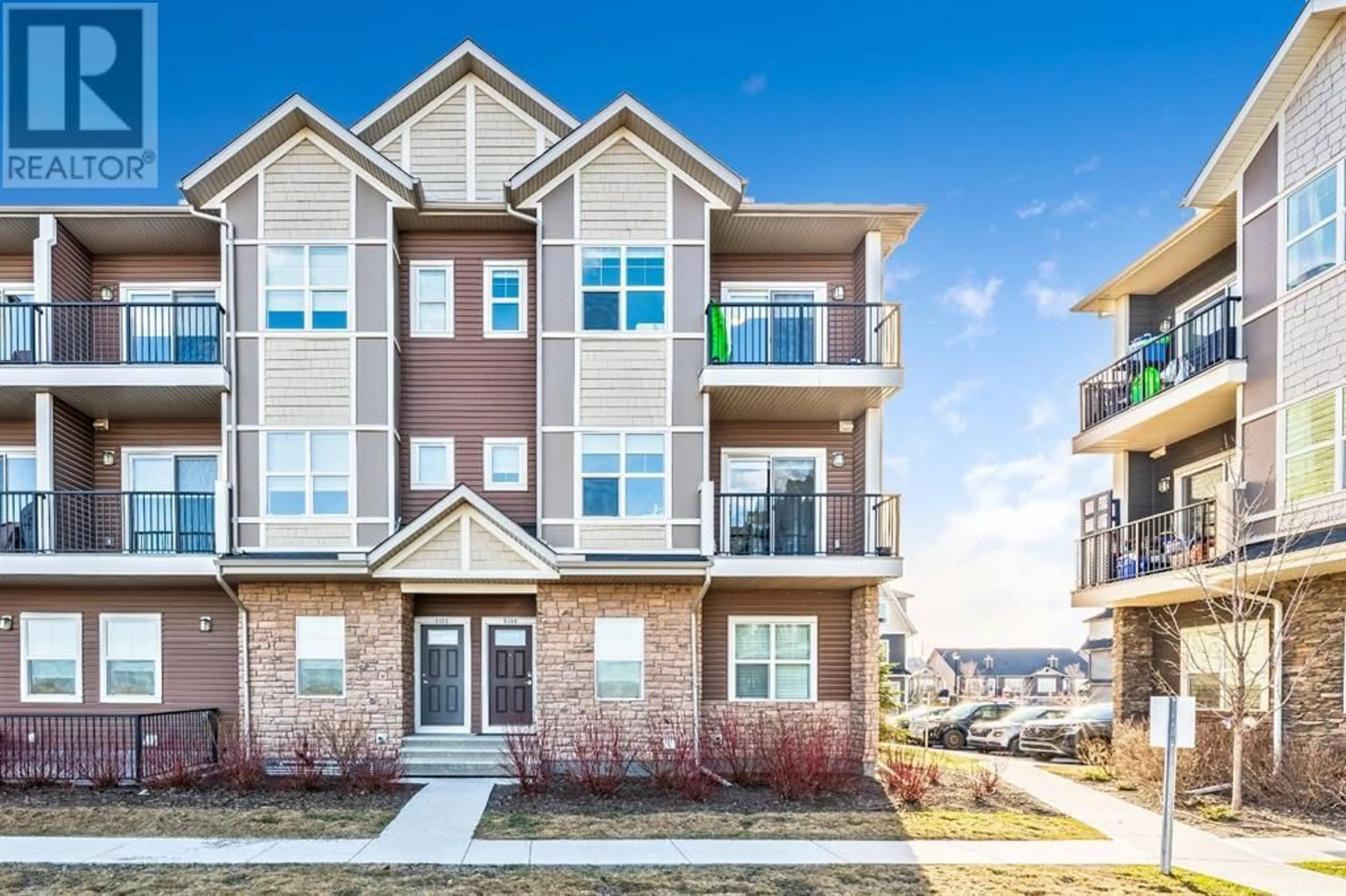 A pic from exterior of the house or condo for 511 250 Fireside View, Cochrane Alberta T4C2M2