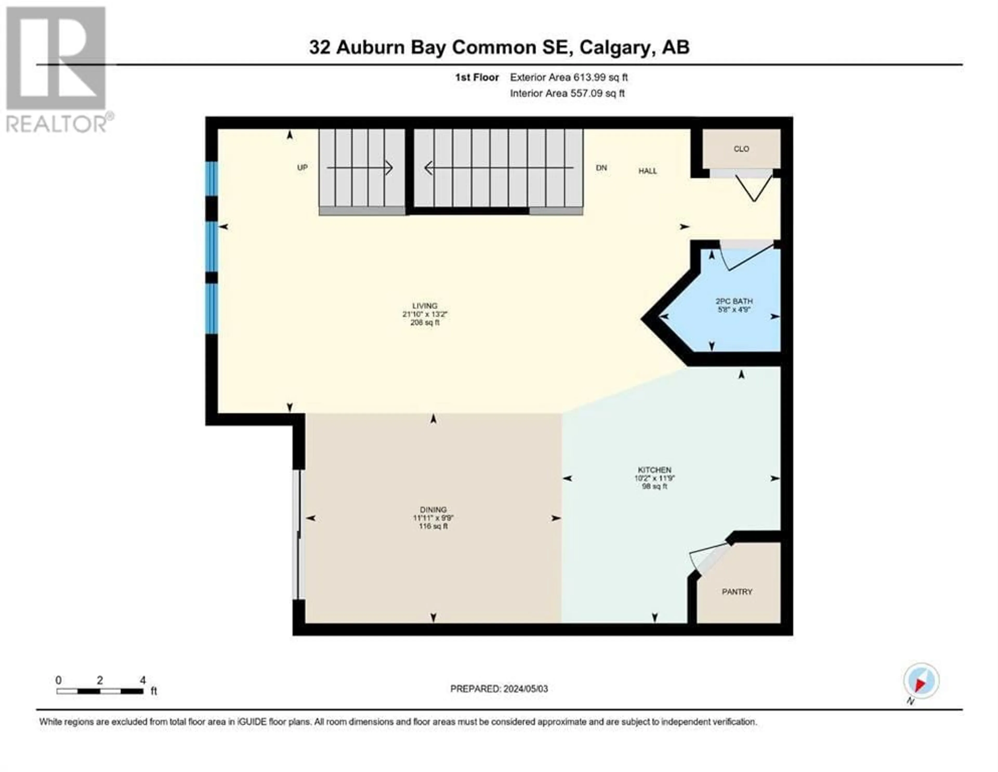 Floor plan for 32 Auburn Bay Common SE, Calgary Alberta T3M0M4