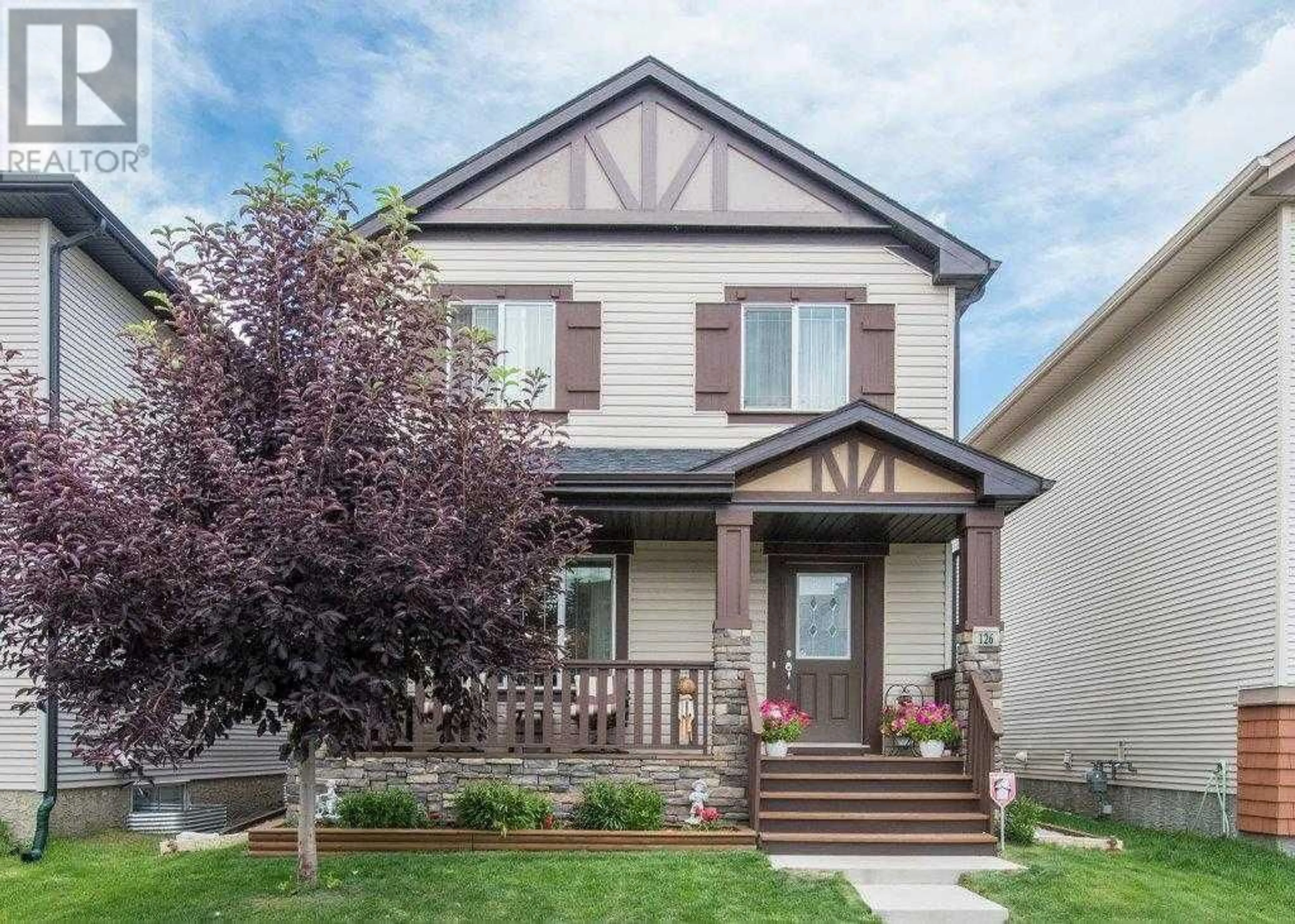 Frontside or backside of a home for 126 Silverado Plains Circle SW, Calgary Alberta T2X0G8