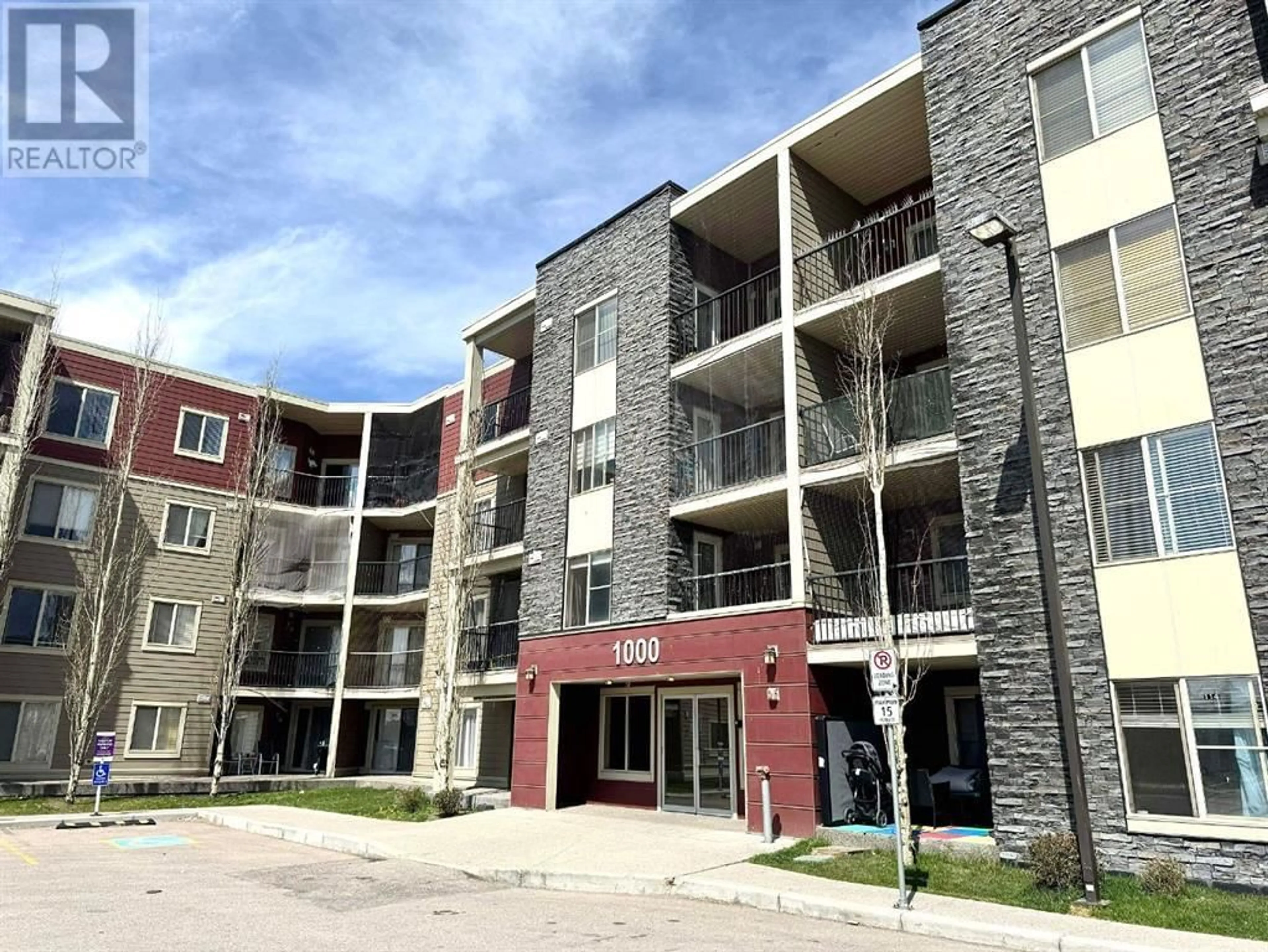 A pic from exterior of the house or condo for 309 5 Saddlestone Way NE, Calgary Alberta T3J0S2
