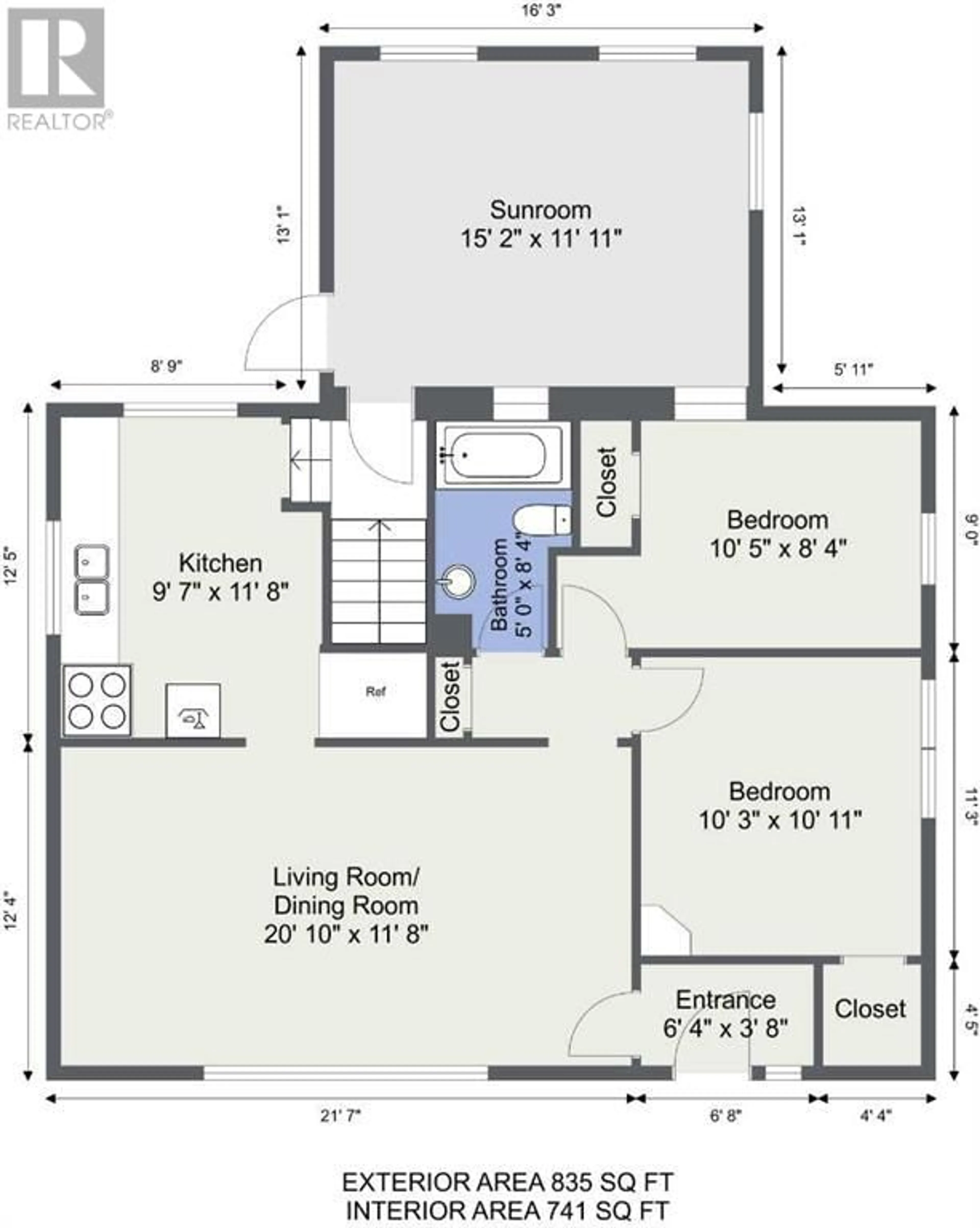 Floor plan for 405 Broadway Avenue E, Redcliff Alberta T0J2P0