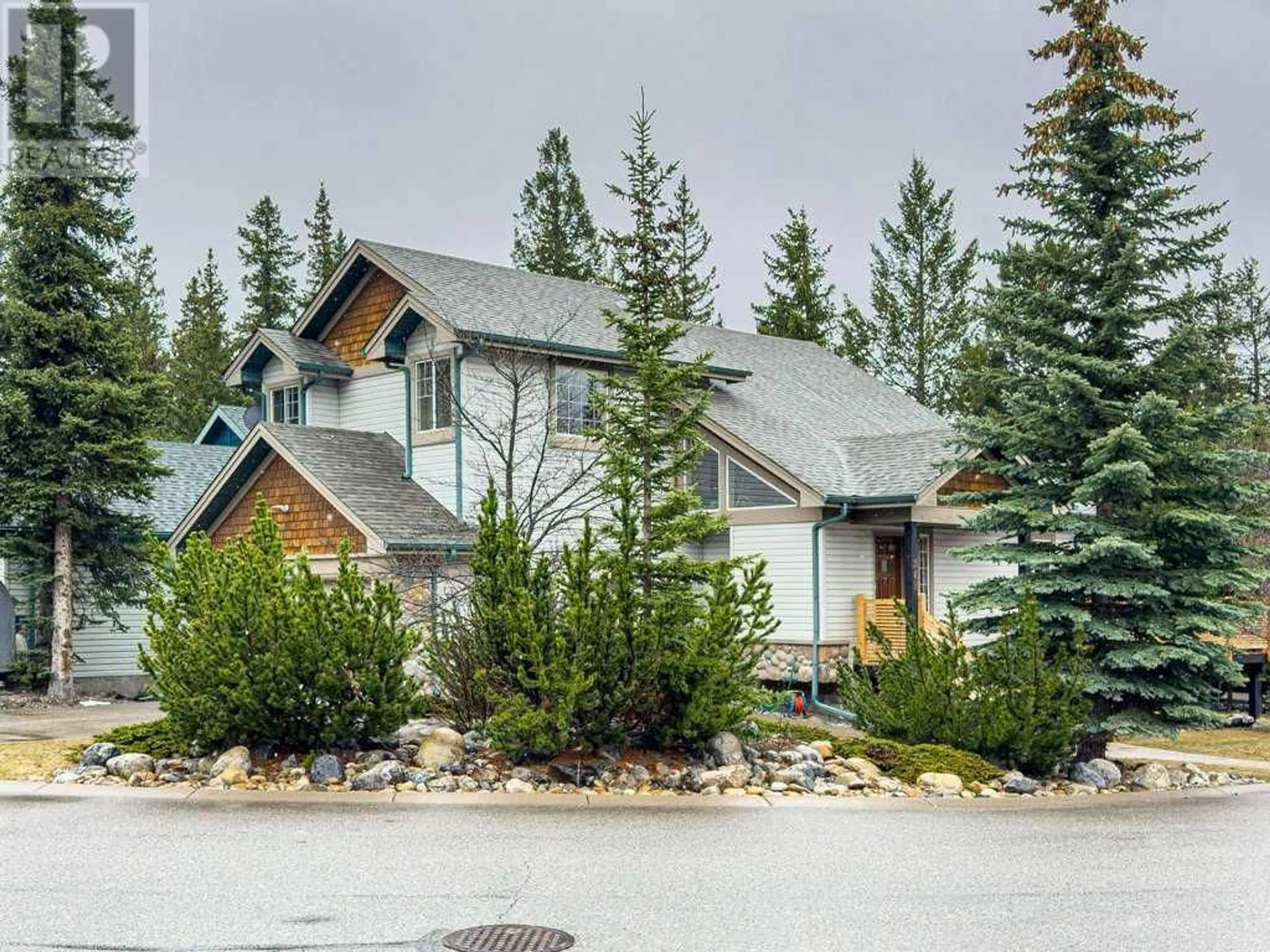 Outside view for 340 Lady Macdonald Crescent, Canmore Alberta T1W1H6