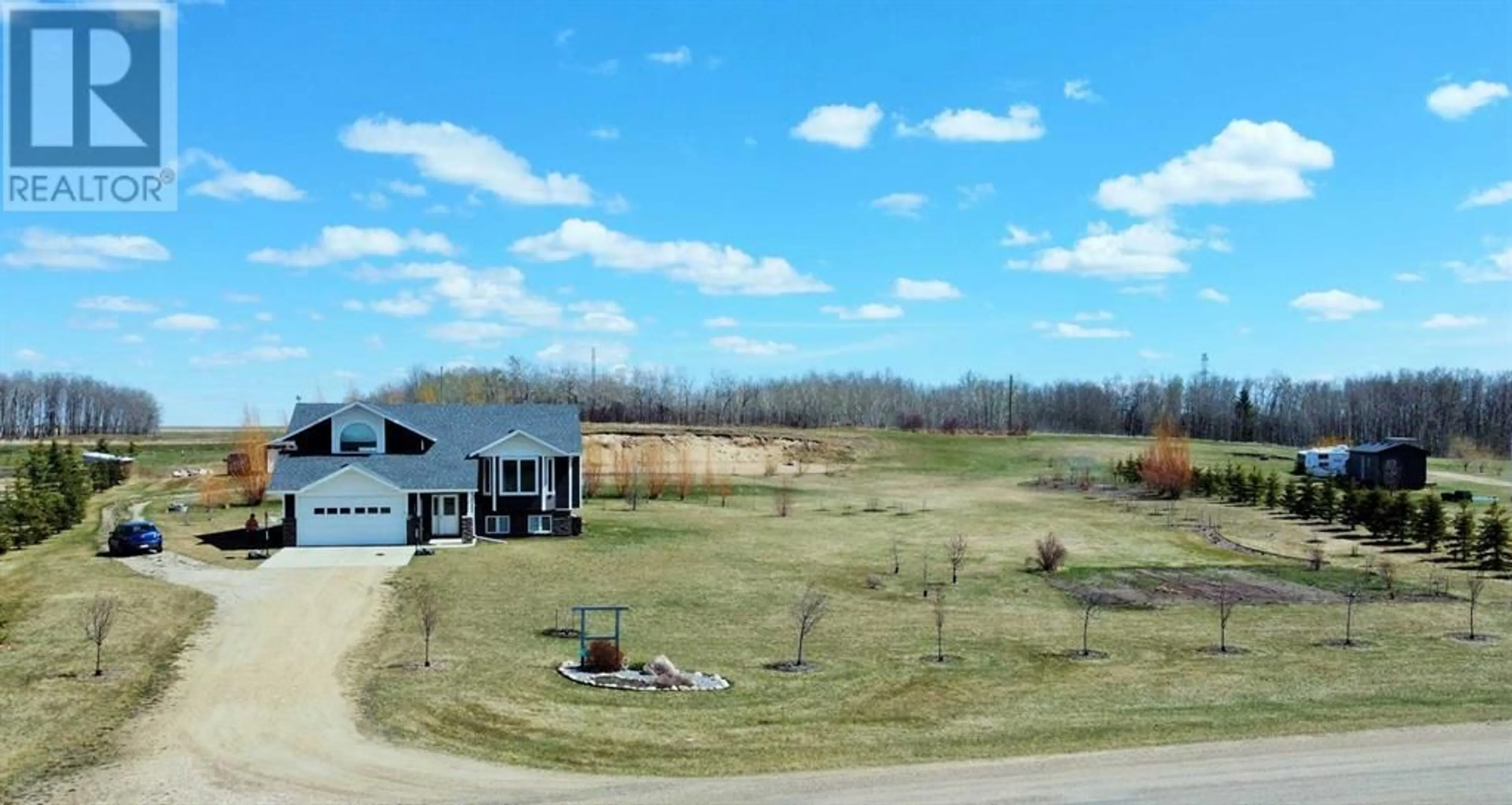 A pic from exterior of the house or condo for 11 253050 Township Road, Rural Ponoka County Alberta T4J1R3