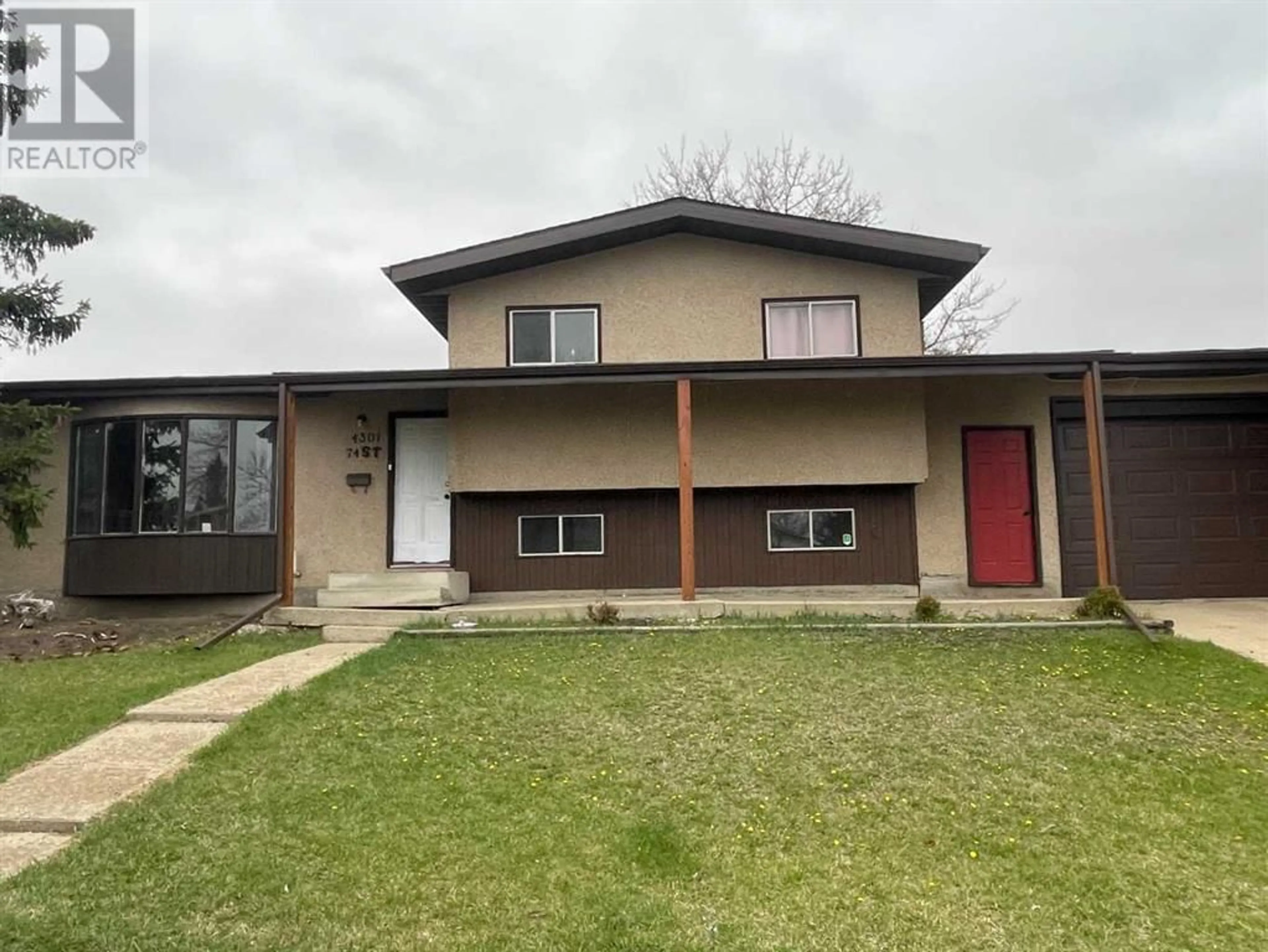 Frontside or backside of a home for 4301 74 Street, Camrose Alberta T4V3V3