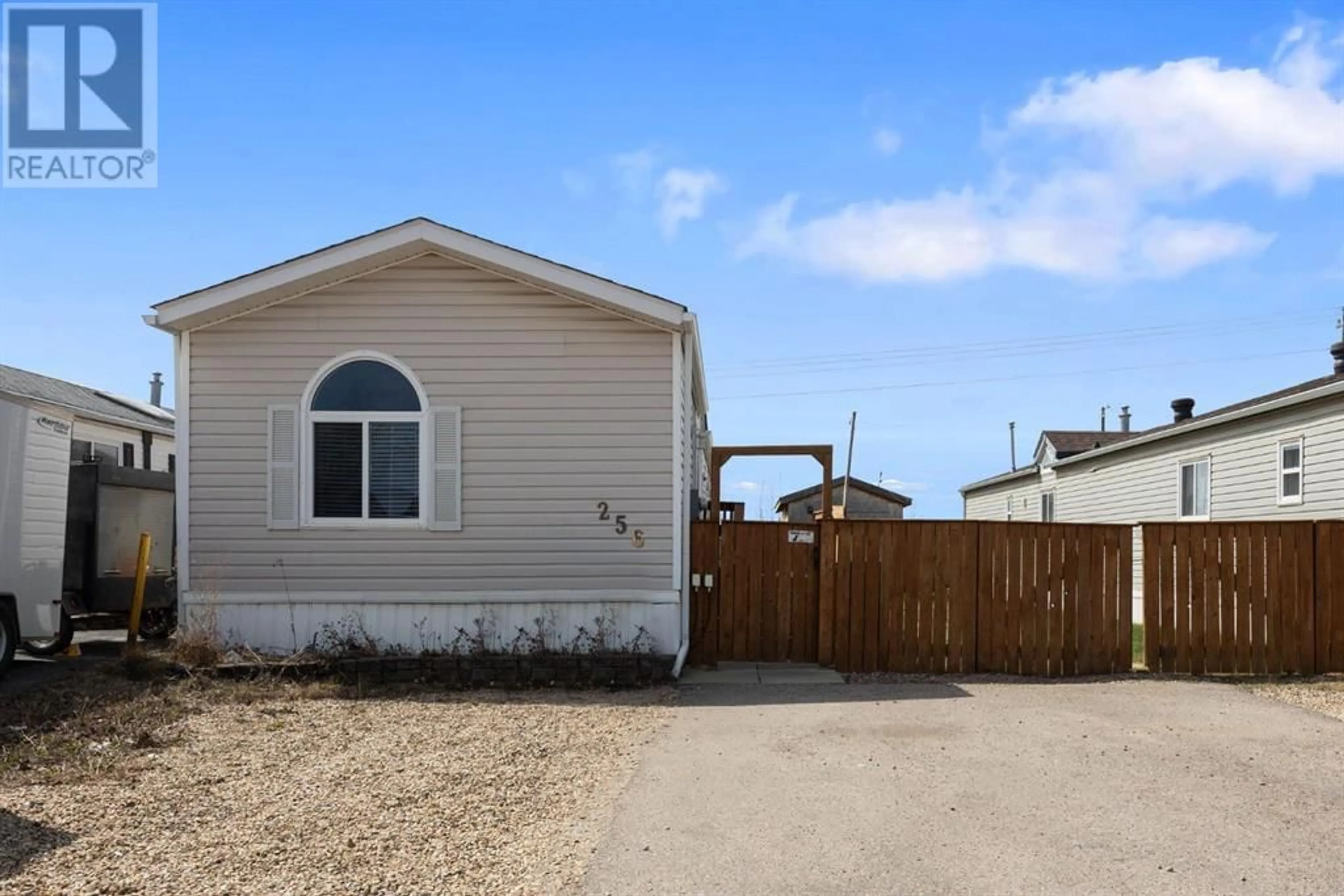Frontside or backside of a home for 256 Cree Road, Fort McMurray Alberta T9K1X8