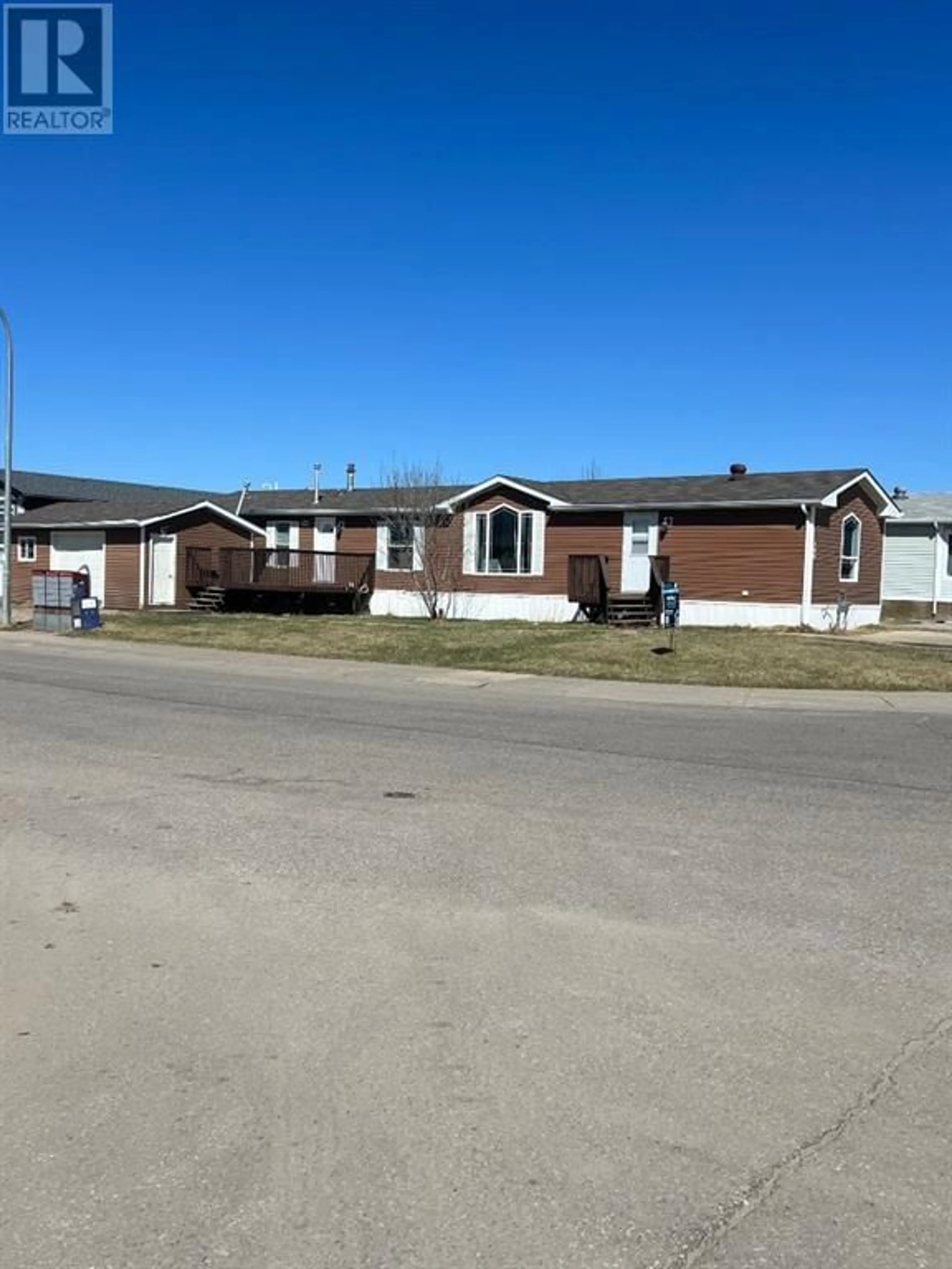Frontside or backside of a home for 100 Arabian Drive, Fort McMurray Alberta T9H5K4