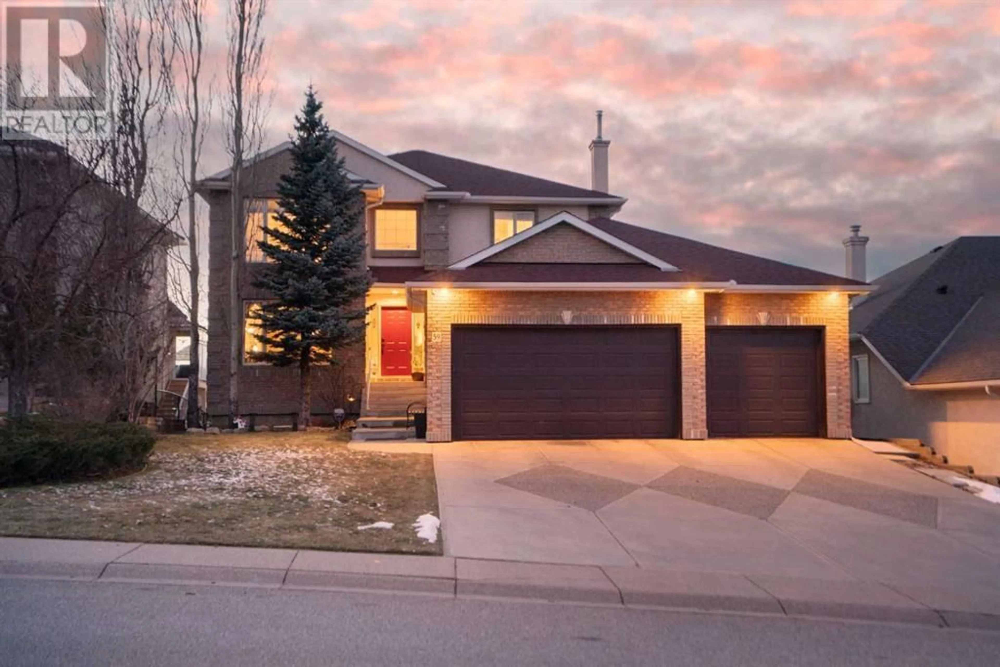 Frontside or backside of a home for 59 Signature Heights SW, Calgary Alberta T3H3C1