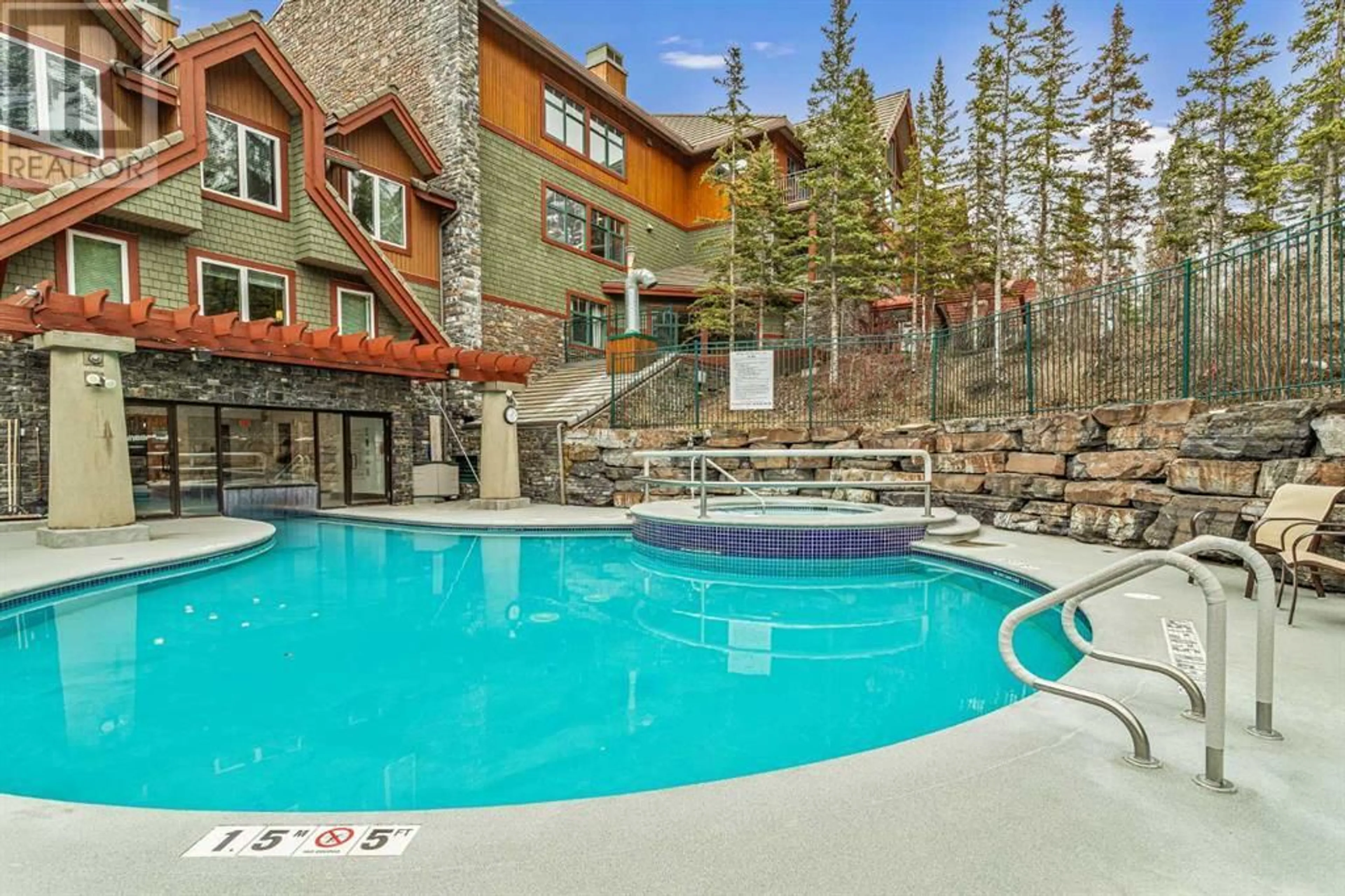 Indoor or outdoor pool for 281 91B Three Sisters Drive, Canmore Alberta T1W3A1