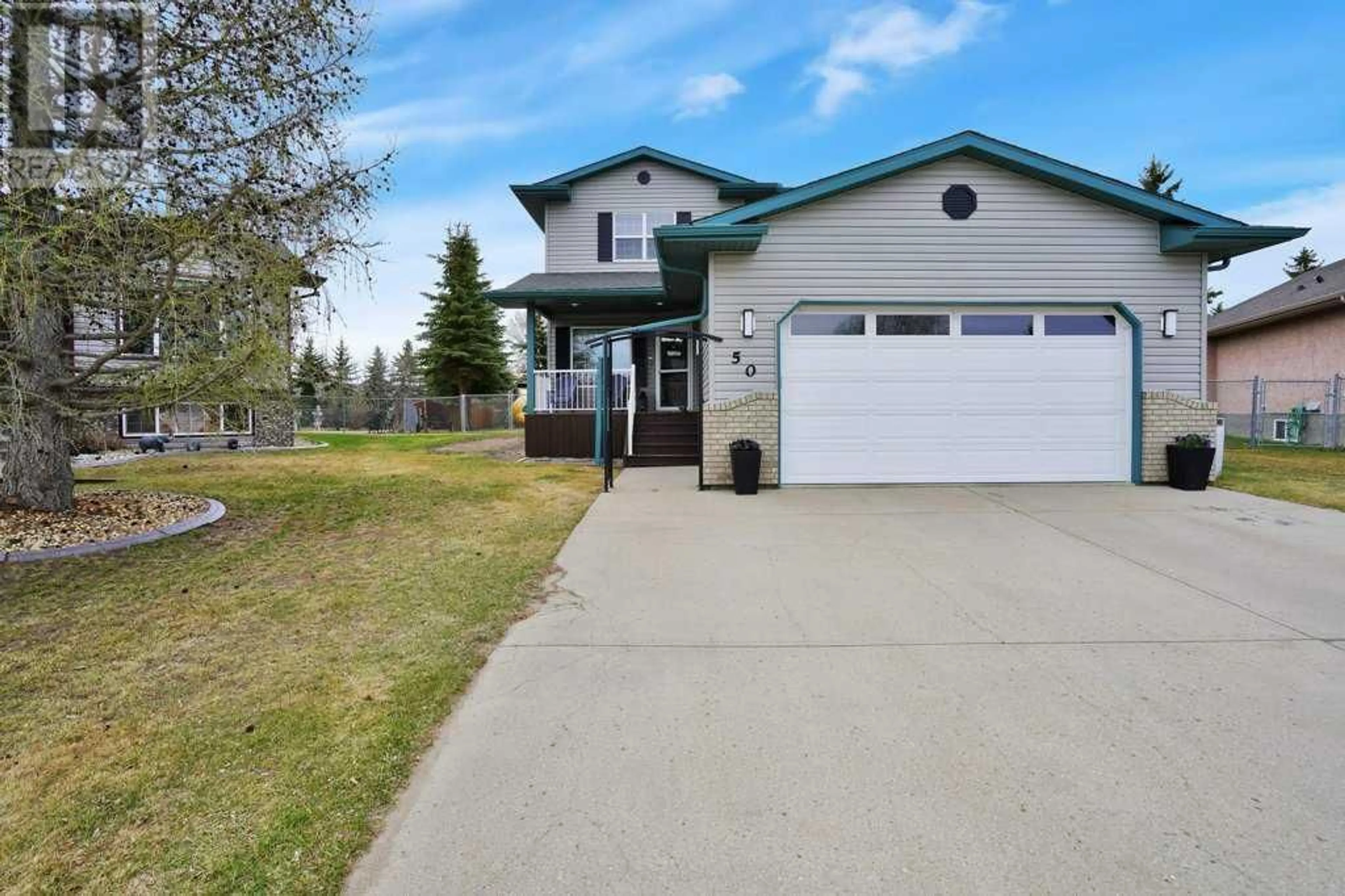 Frontside or backside of a home for 50 Elana Crescent, Lacombe Alberta T4L2L2