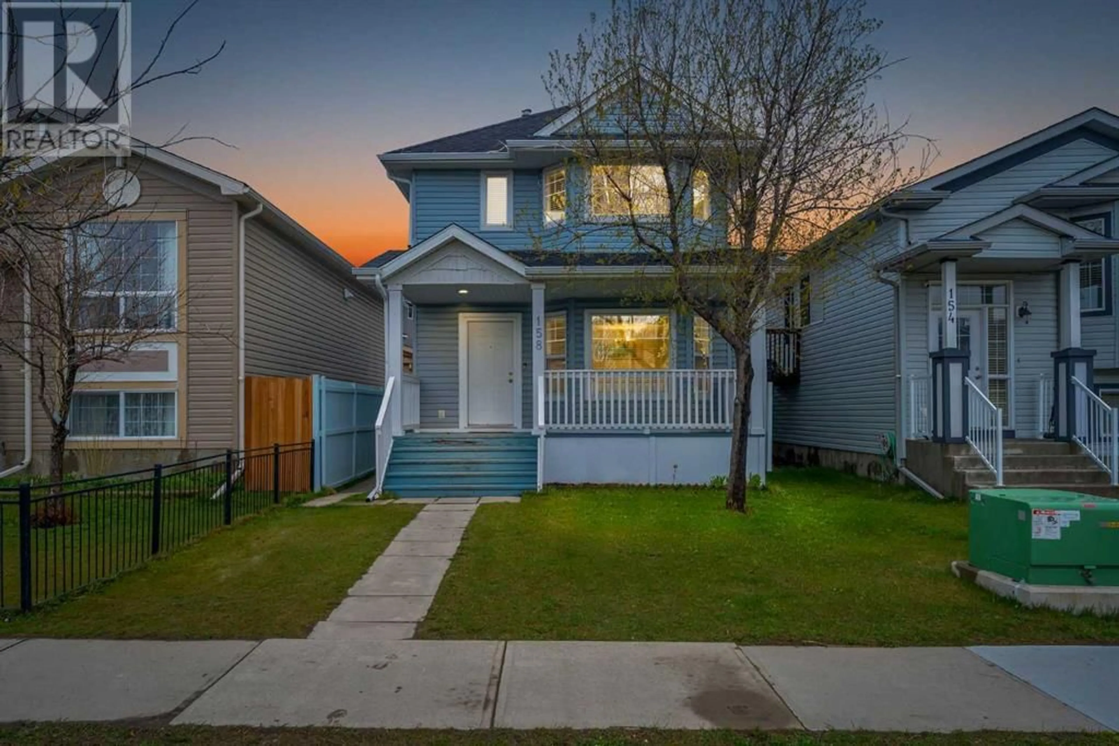 Frontside or backside of a home for 158 Tarawood Road NE, Calgary Alberta T3J5G4