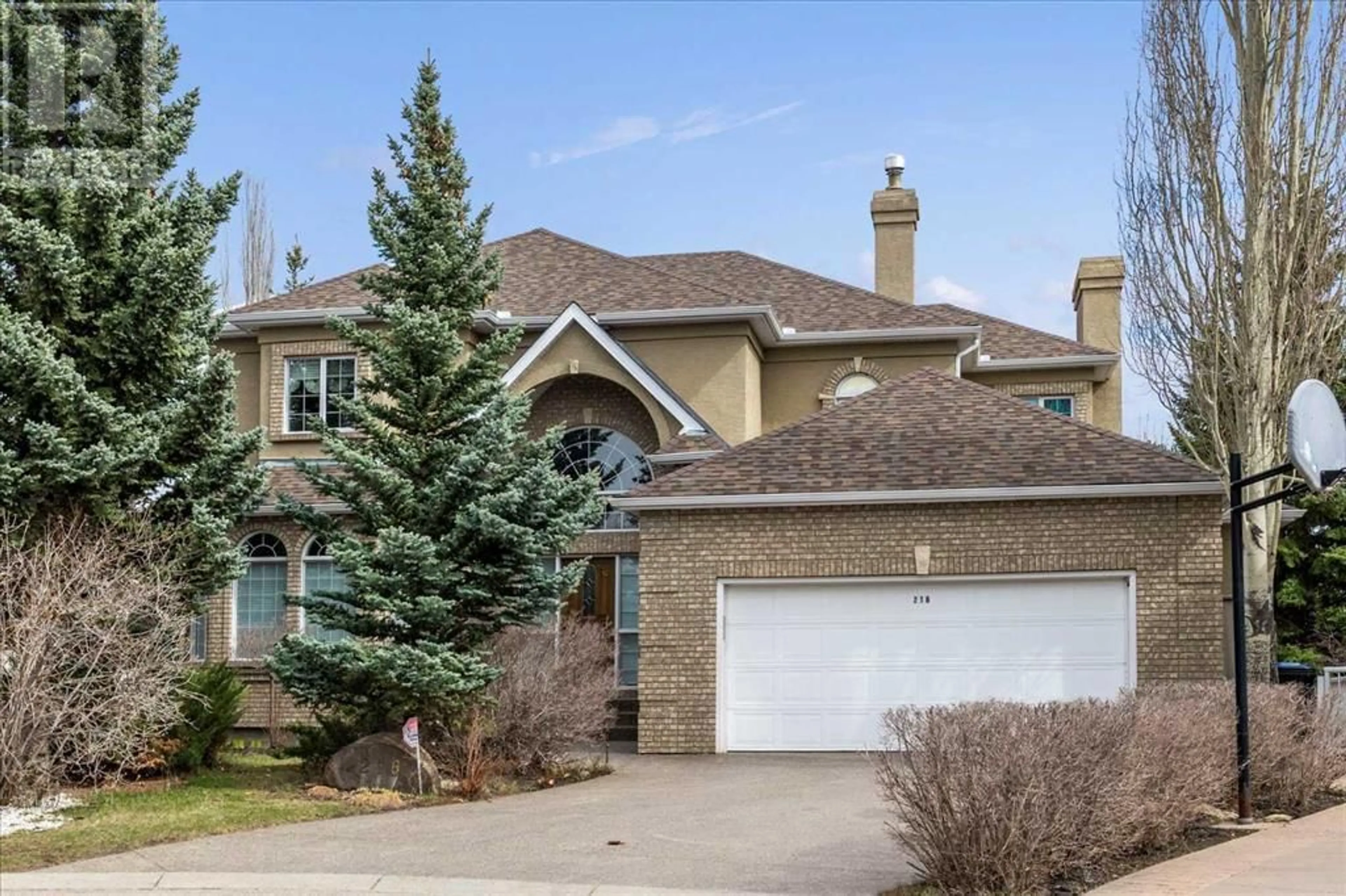 Frontside or backside of a home for 216 Evergreen Heath SW, Calgary Alberta T2Y3B6