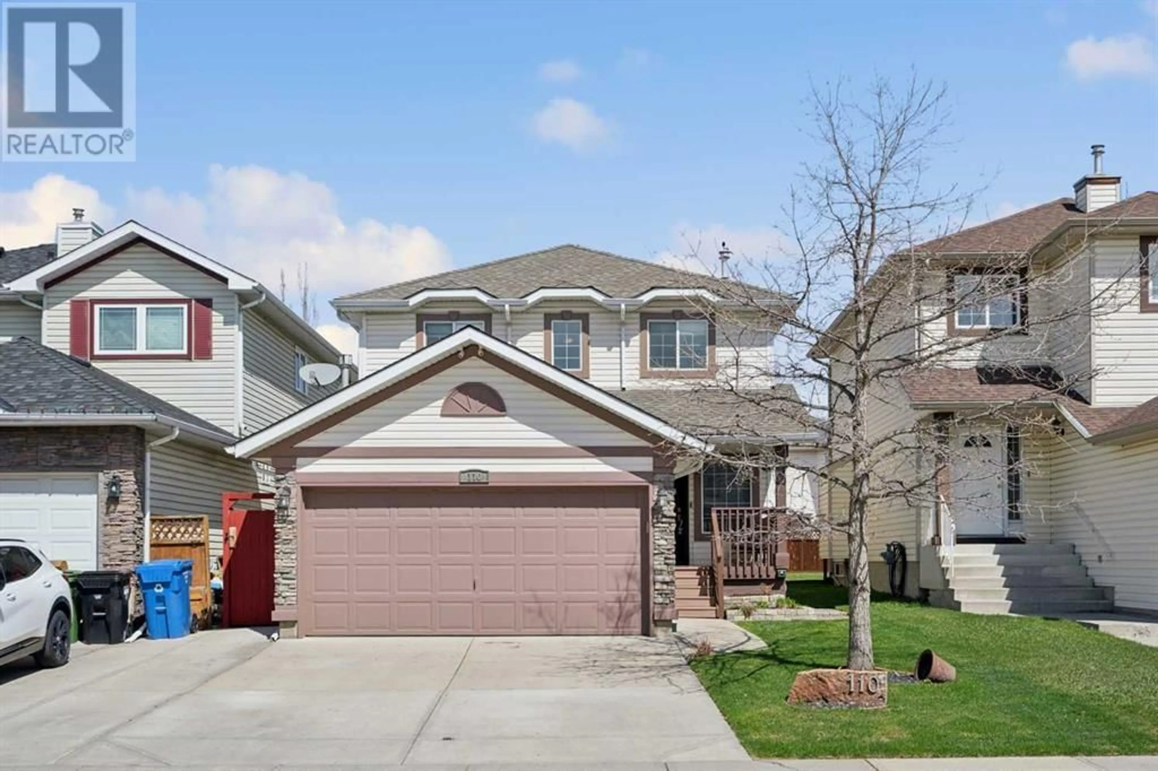 Frontside or backside of a home for 110 Coventry Crescent NE, Calgary Alberta T3K4Y9